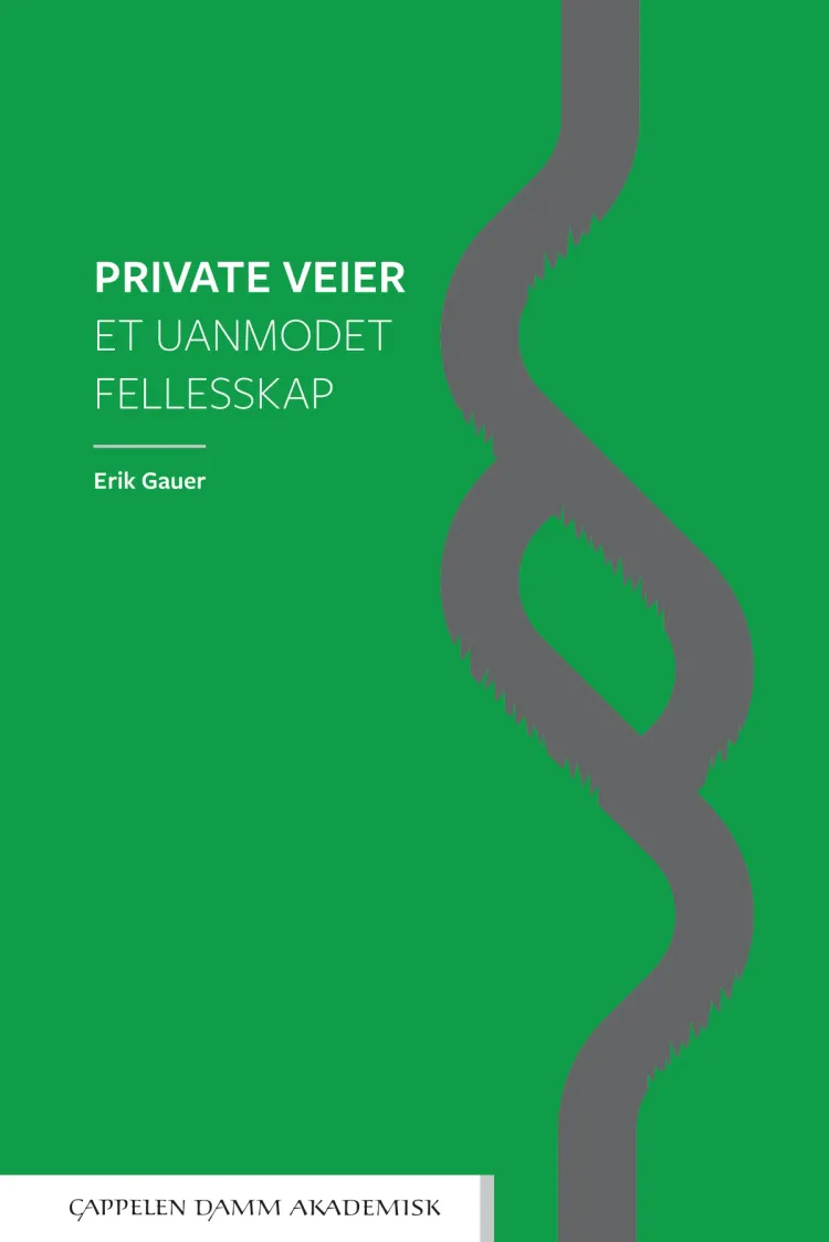 Omslag Private veier av Erik Gauer (Innbundet)