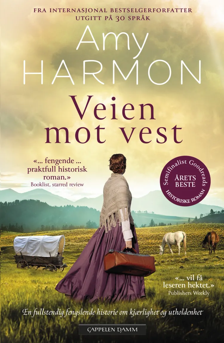 Omslag Veien mot vest av Amy Harmon (Heftet)
