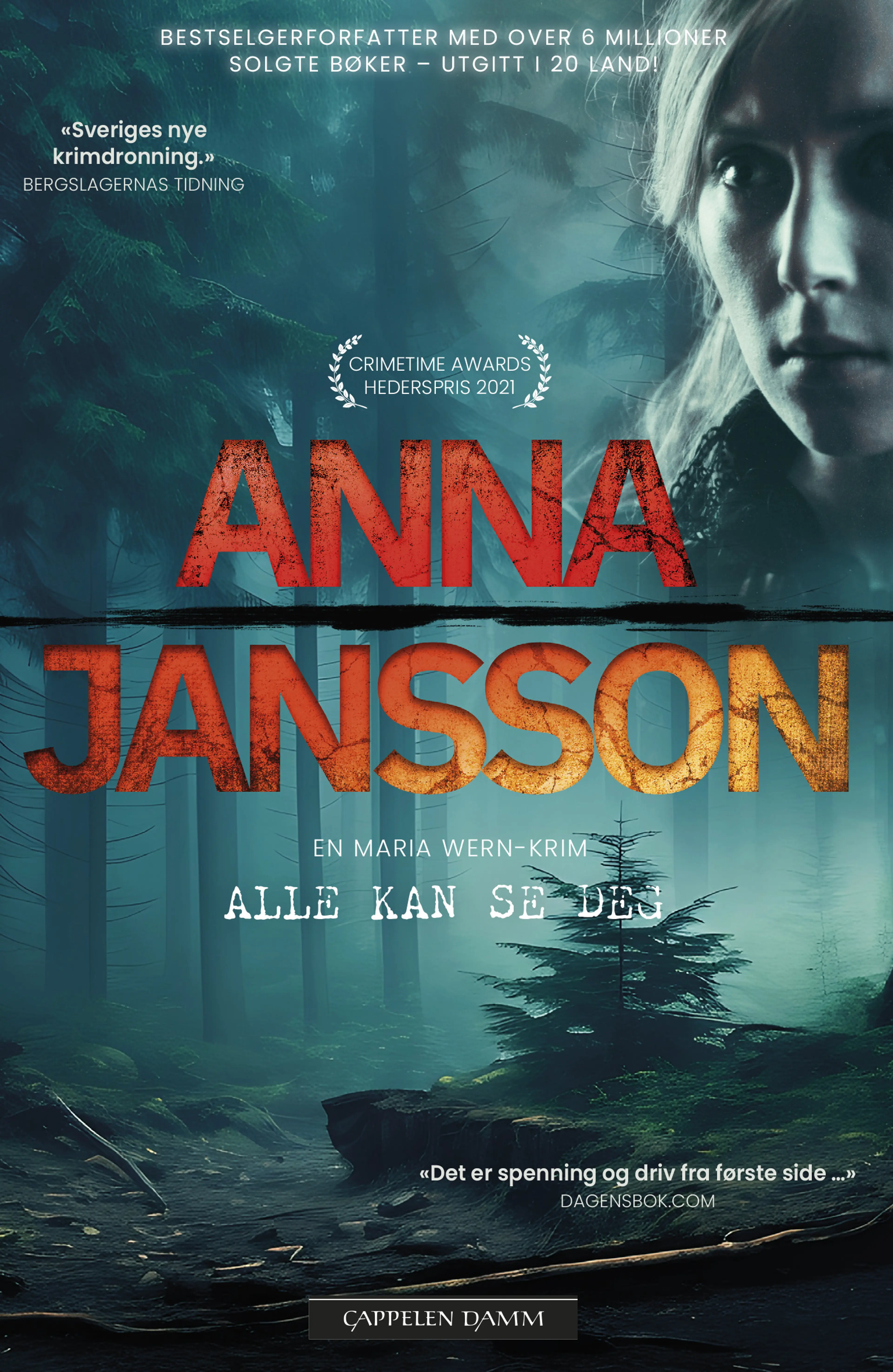 Omslag Alle kan se deg av Anna Jansson (Heftet)