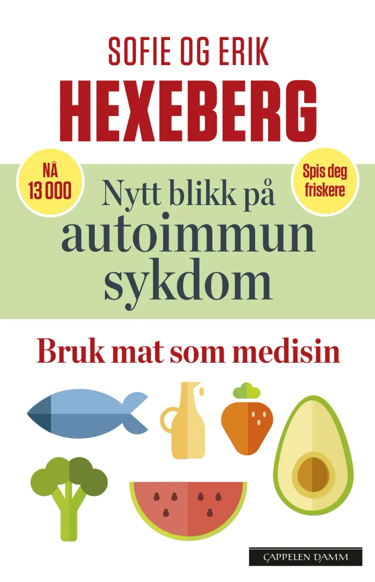 Omslag Nytt blikk på autoimmun sykdom av Erik Hexeberg og Sofie Hexeberg (Heftet)