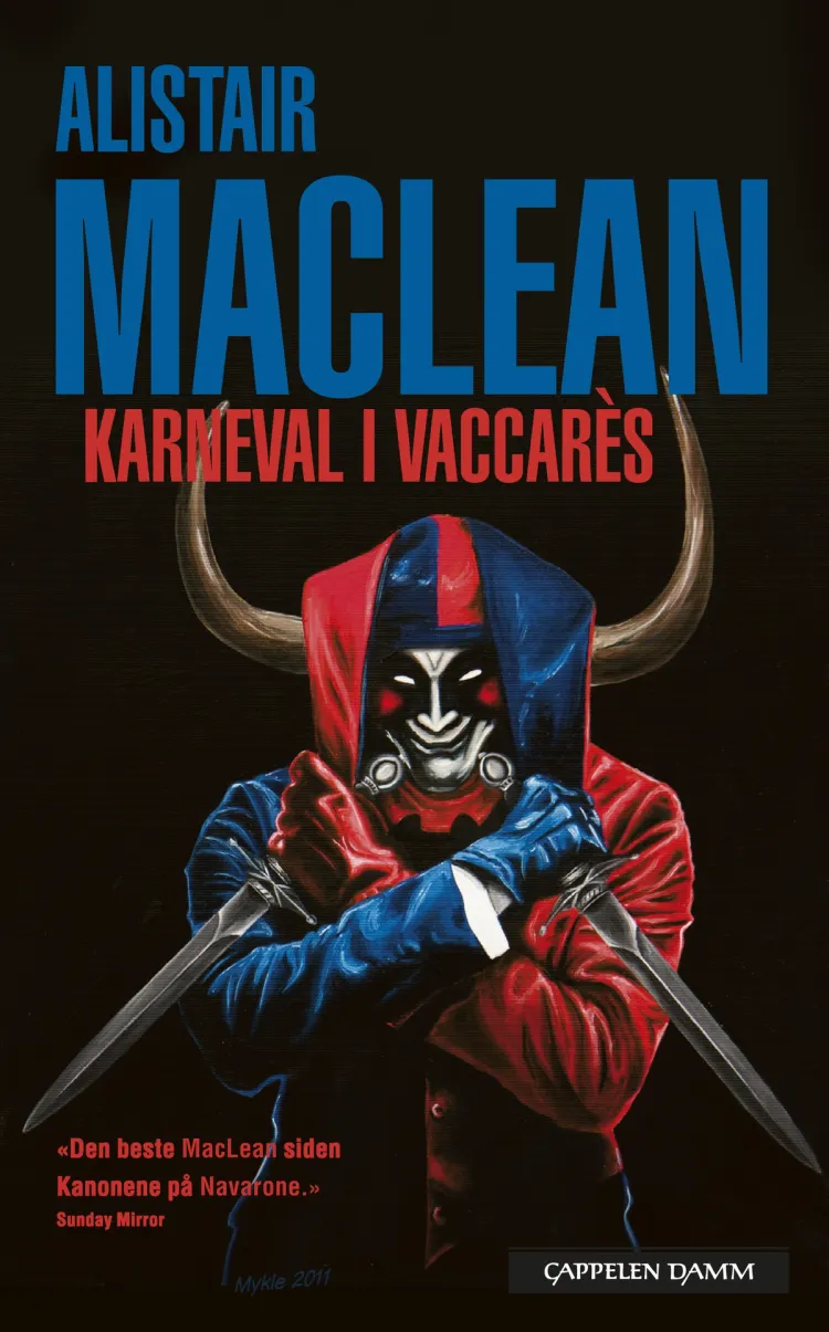 Omslag Karneval i Vaccarès av Alistair MacLean (Heftet)