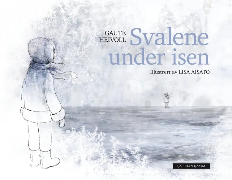 Omslag Svalene under isen av Gaute Heivoll (Innbundet)