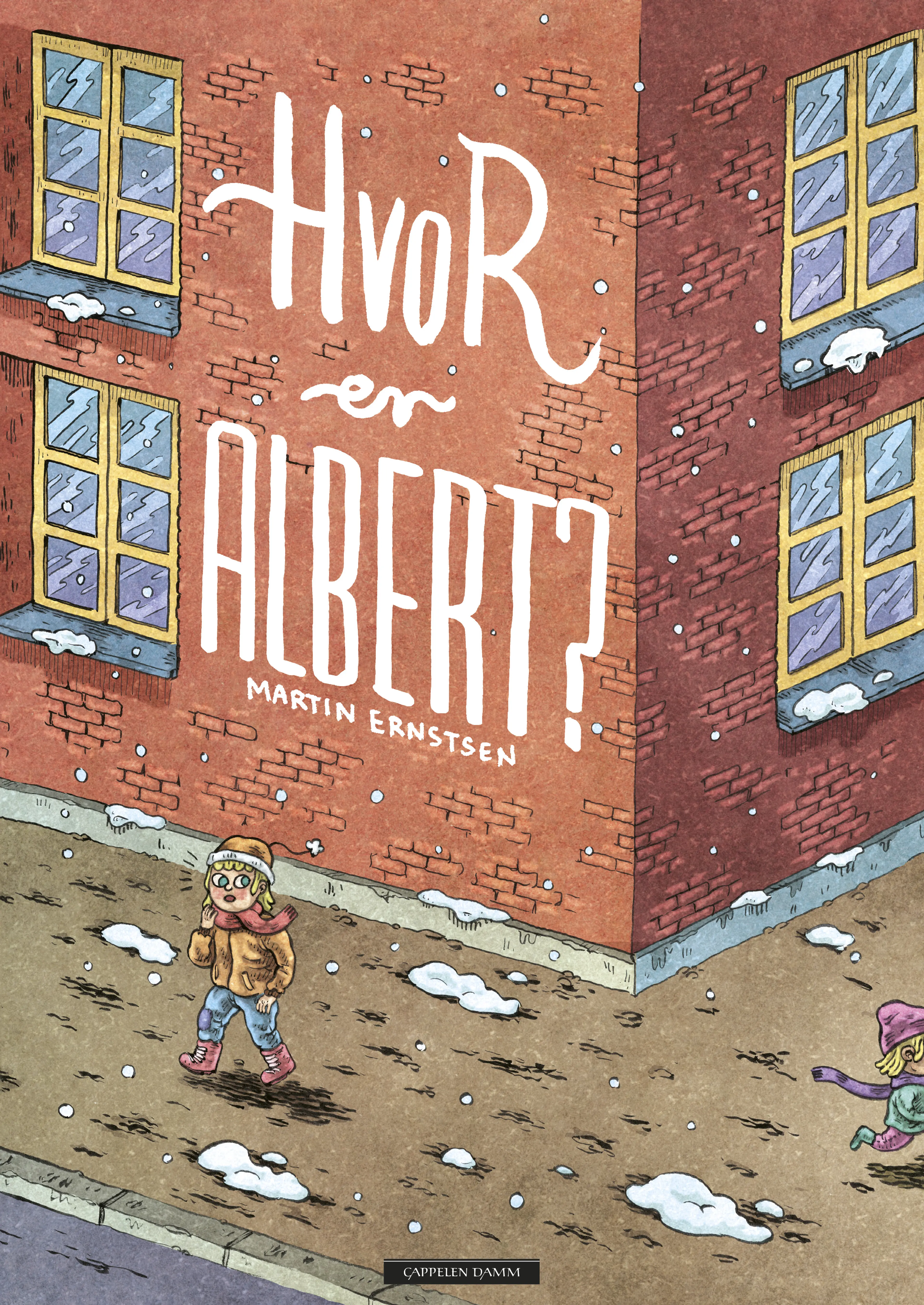 Omslag Hvor er Albert? av Martin  Ernstsen (Innbundet)