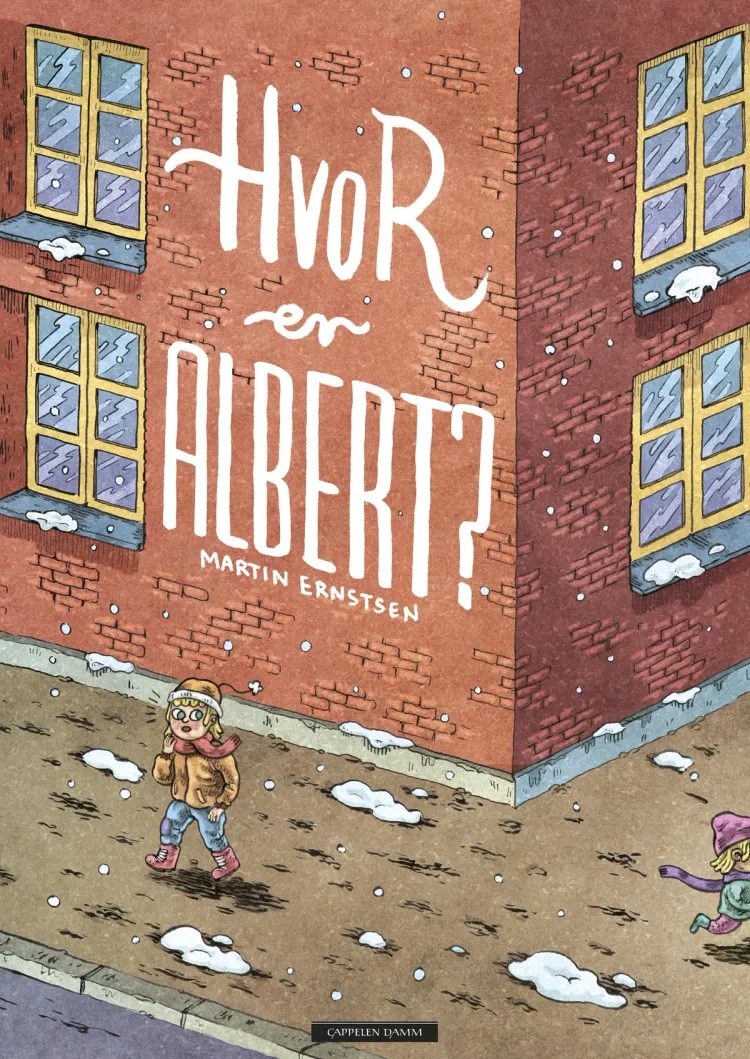 Omslag Hvor er Albert? av Martin  Ernstsen (Innbundet)