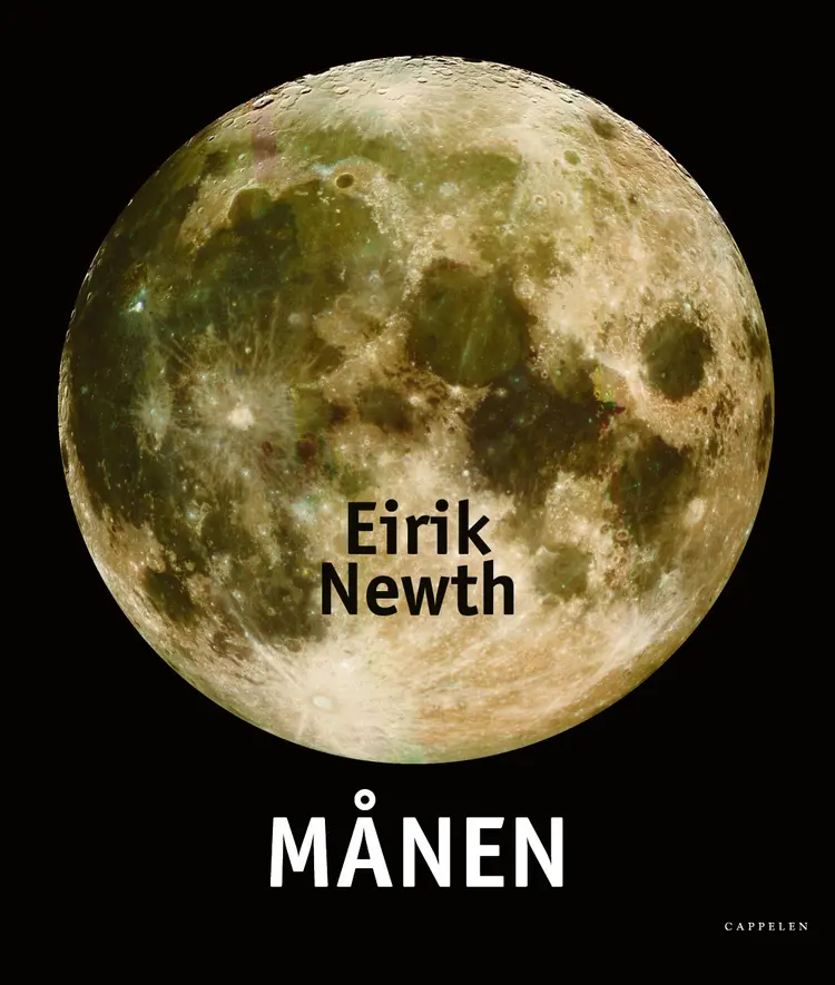 Omslag Månen av Eirik Newth (Innbundet)