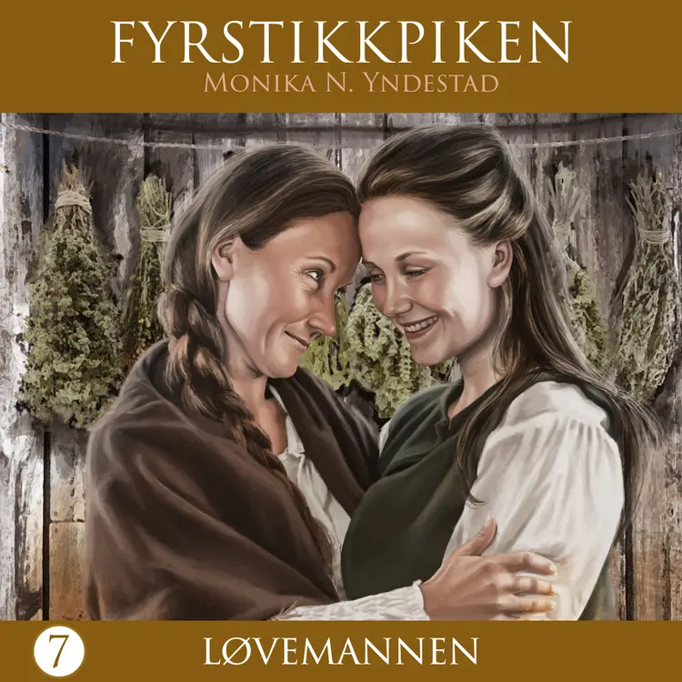 Omslag Løvemannen av Monika N. Yndestad (Lydbok)
