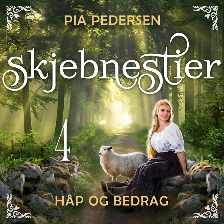 Omslag Håp og bedrag av Pia Pedersen (Lydbok)