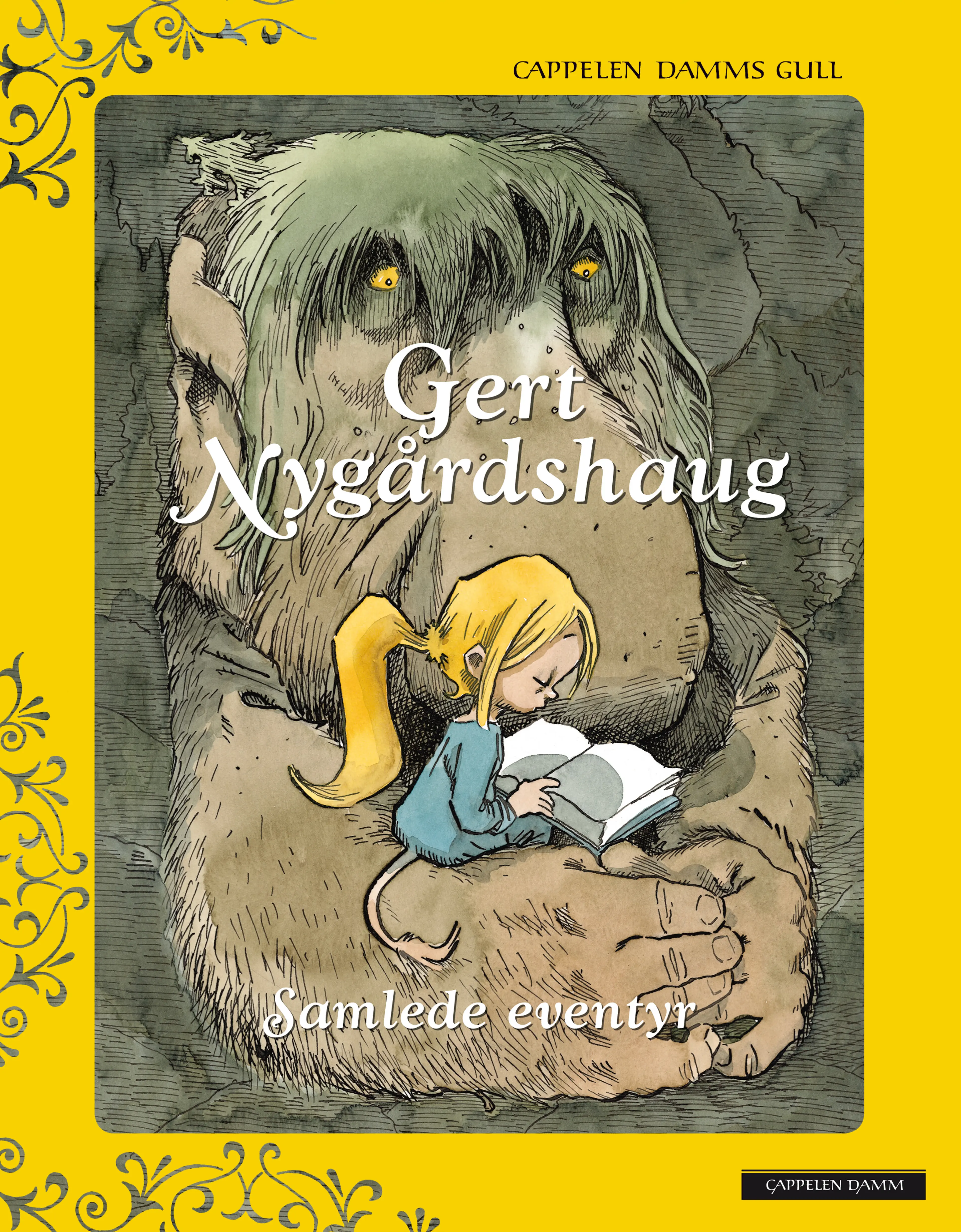Omslag Samlede eventyr - Cappelen Damms Gull av Gert Nygårdshaug (Innbundet)