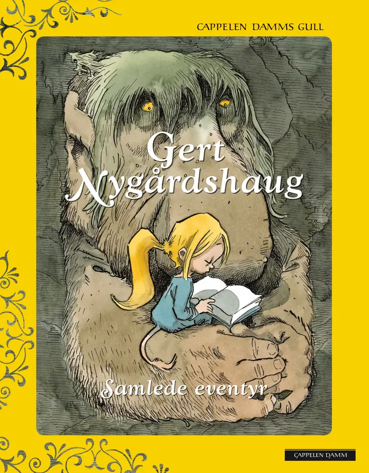Omslag Samlede eventyr - Cappelen Damms Gull av Gert Nygårdshaug (Innbundet)