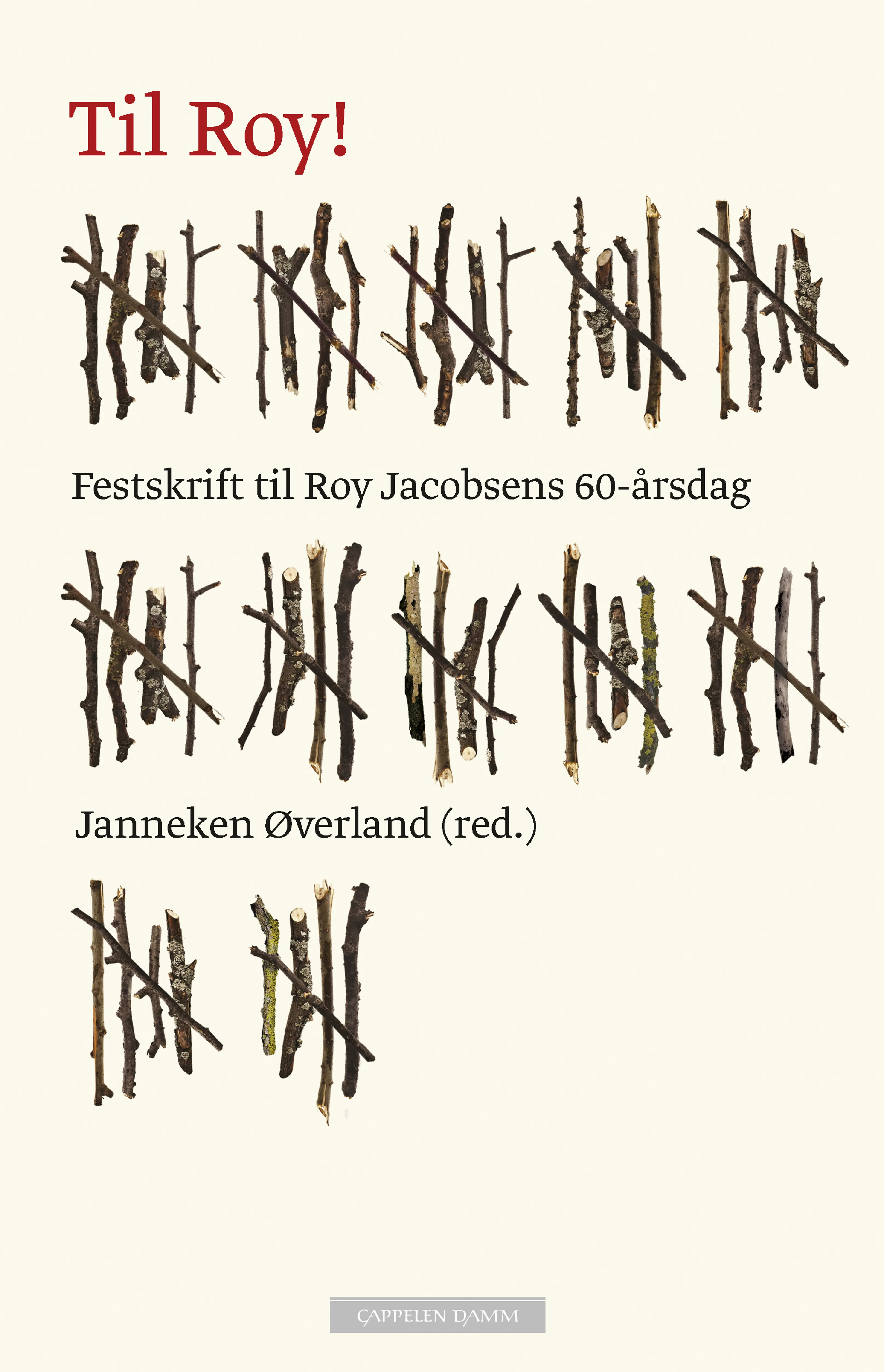 Omslag Til Roy! (Innbundet)