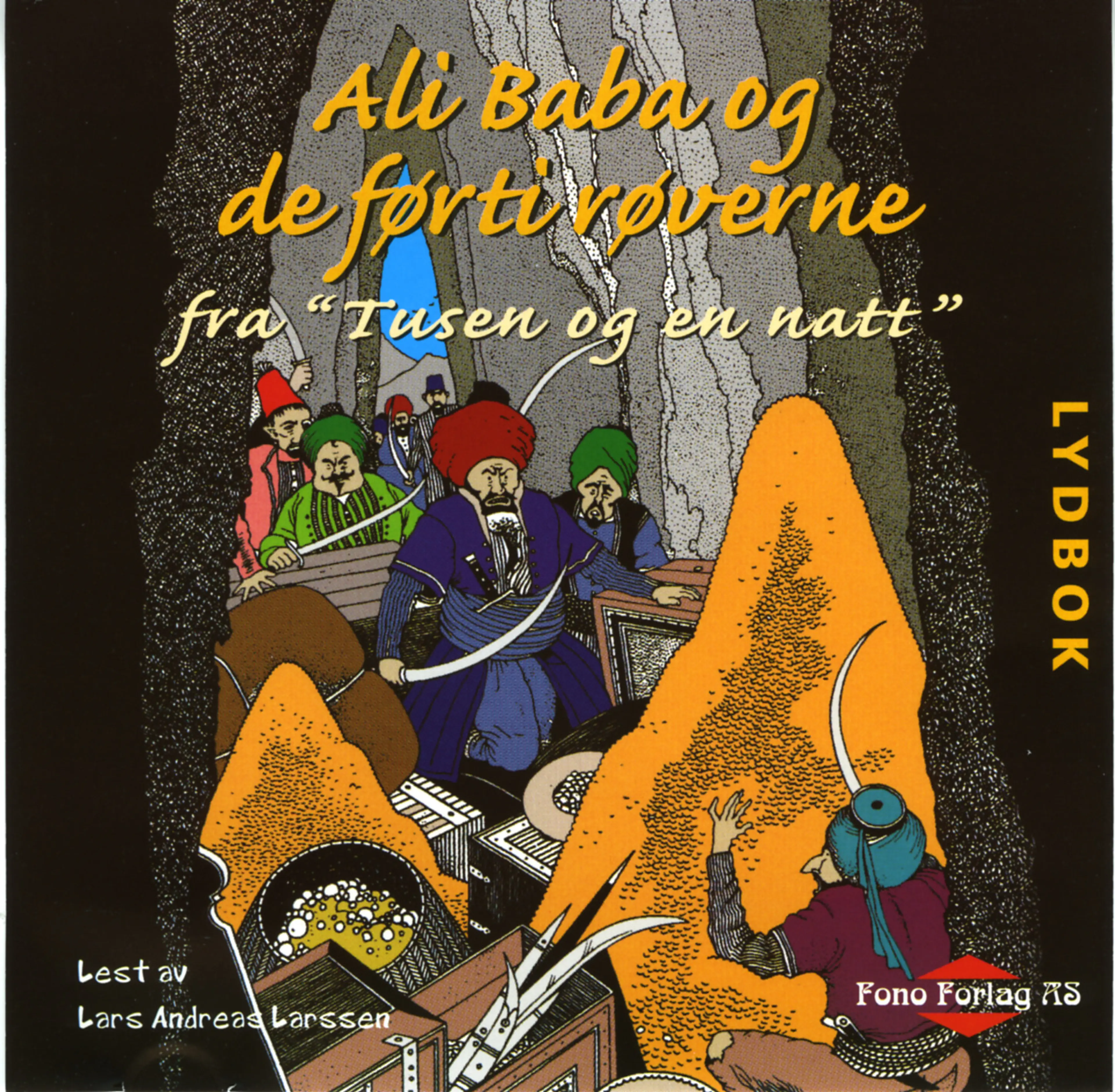 Omslag Ali Baba og de førti røverne av Flere (Lydbok)