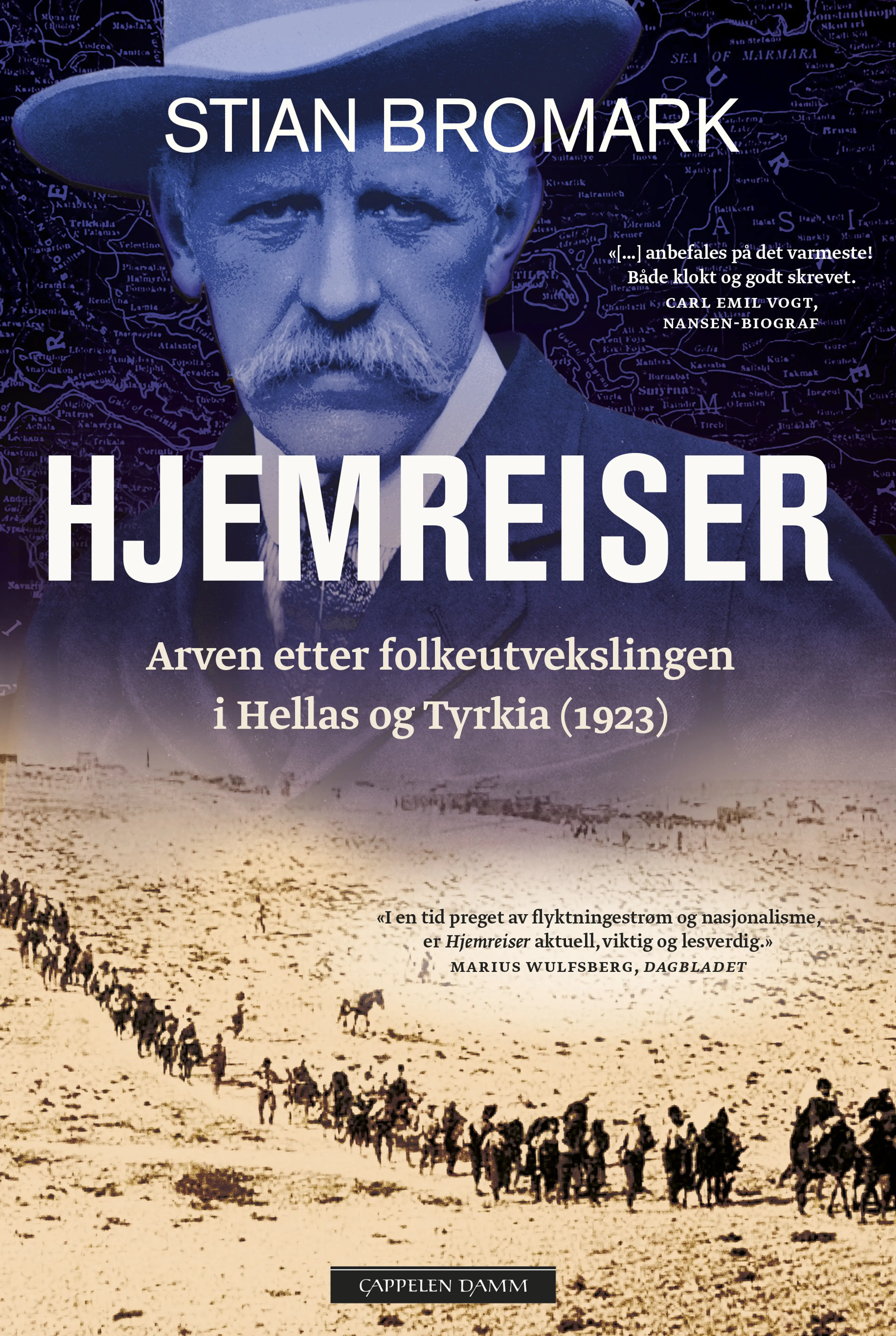 Omslag Hjemreiser av Stian Bromark (Innbundet)