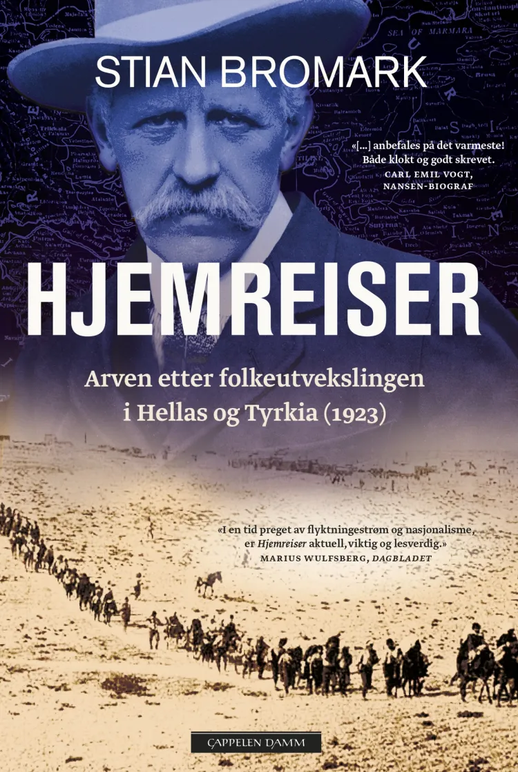 Omslag Hjemreiser av Stian Bromark (Innbundet)