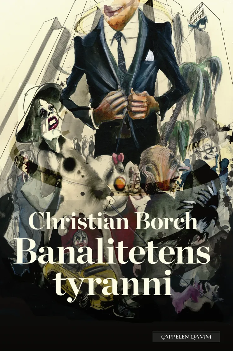 Omslag Banalitetens tyranni av Christian Borch (Innbundet)