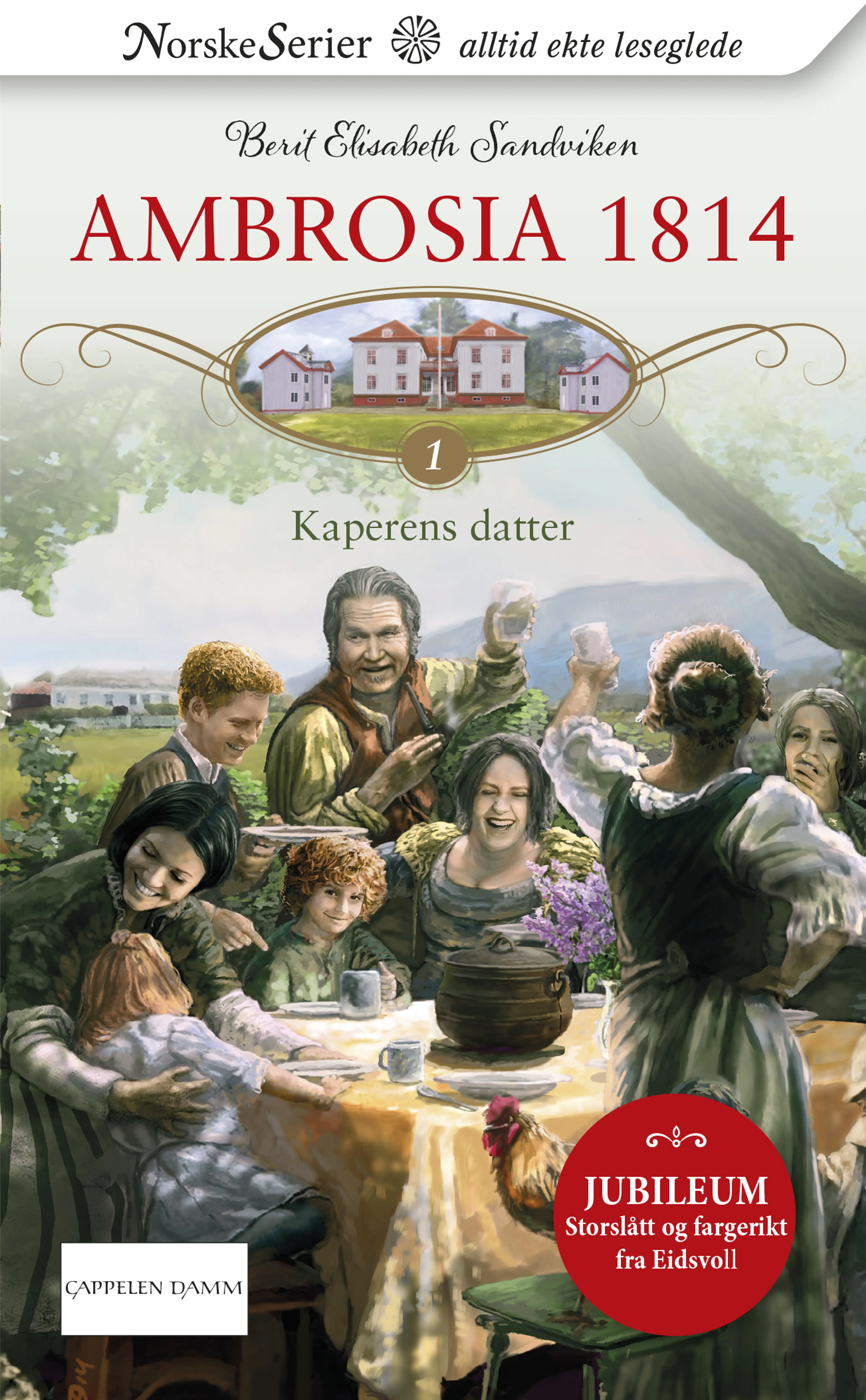 Omslag Kaperens datter av Berit Elisabeth Sandviken (Ebok)
