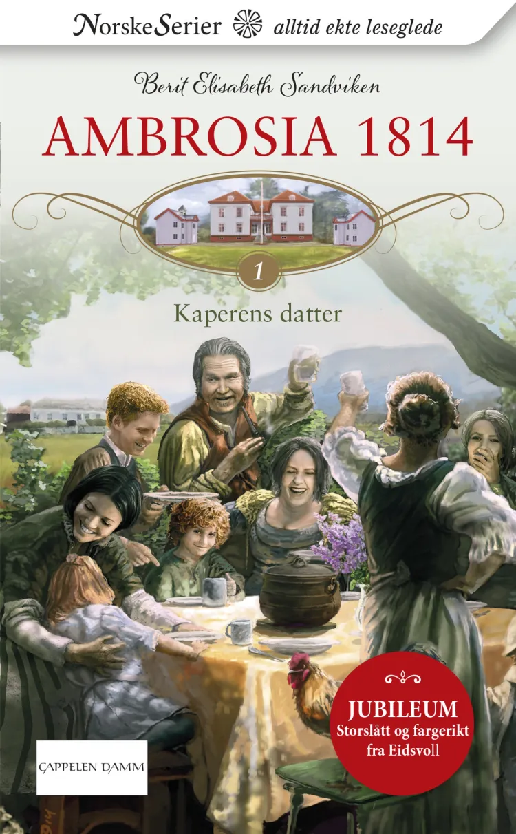 Omslag Kaperens datter av Berit Elisabeth Sandviken (Ebok)