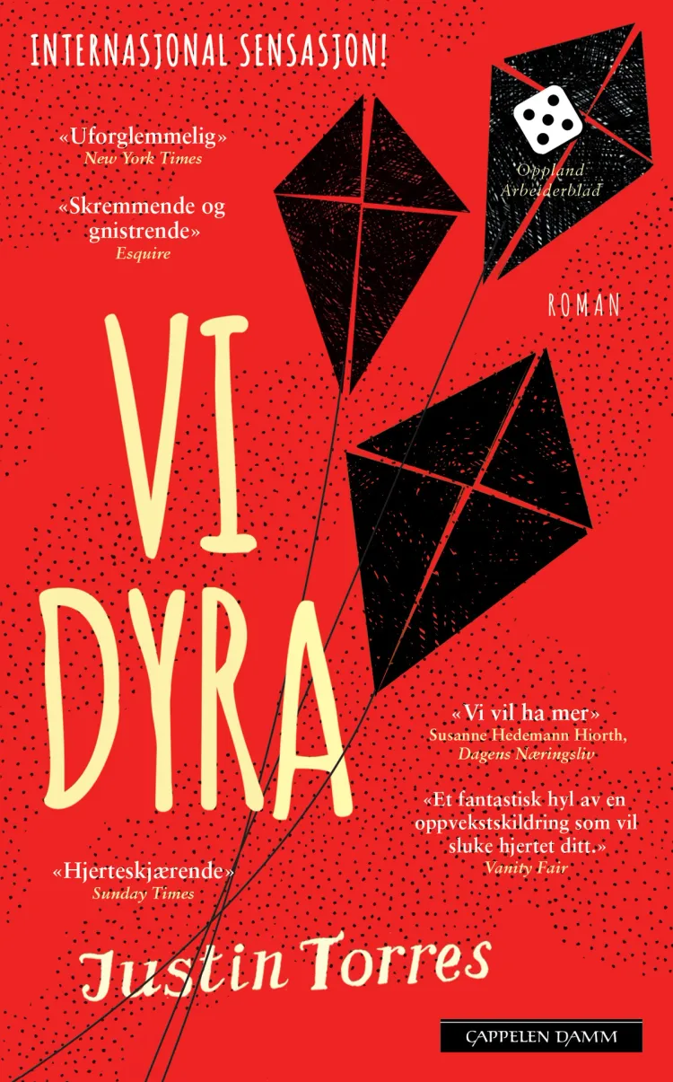 Omslag Vi dyra av Justin Torres (Heftet)