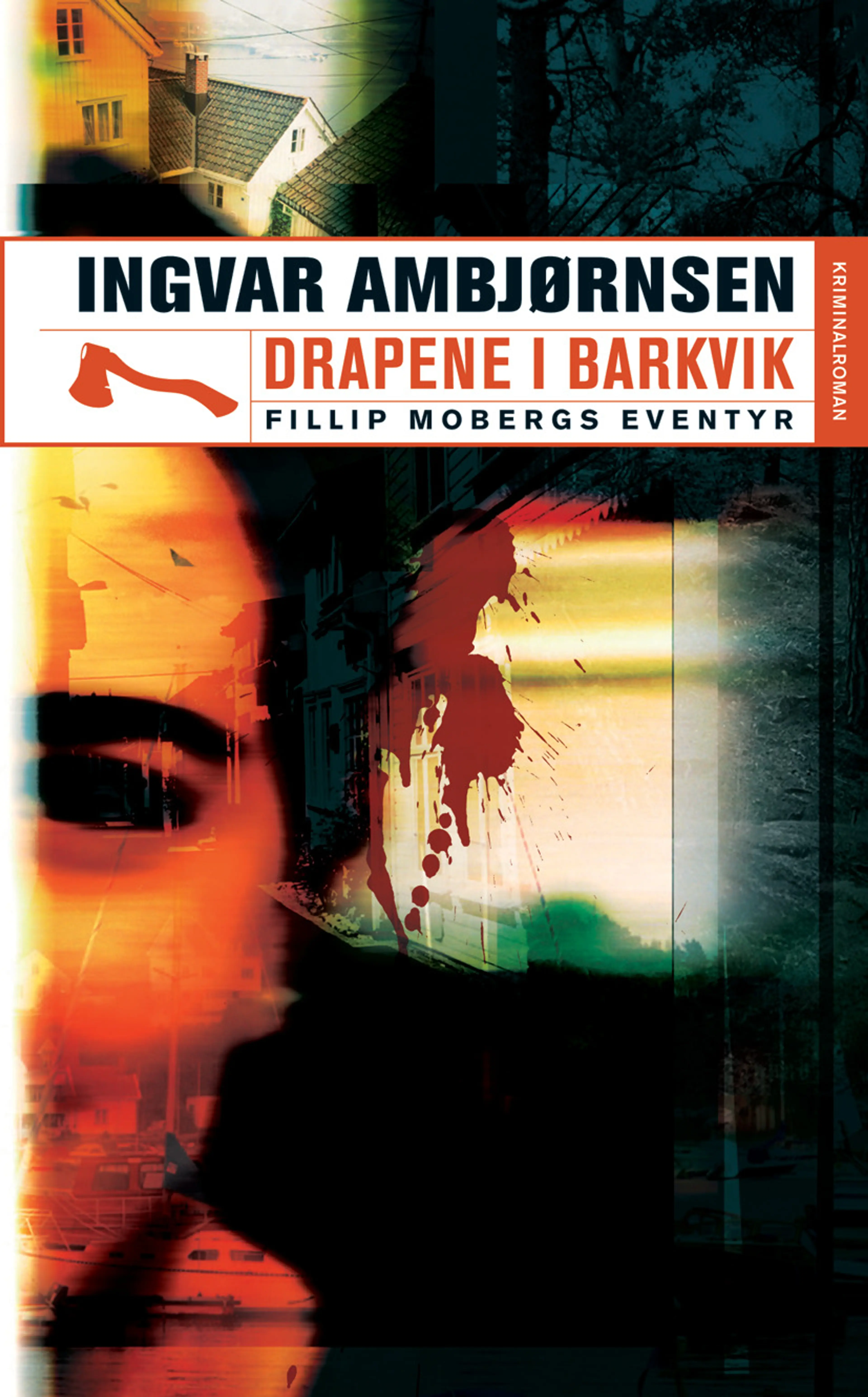 Omslag Drapene i Barkvik av Ingvar Ambjørnsen (Heftet)