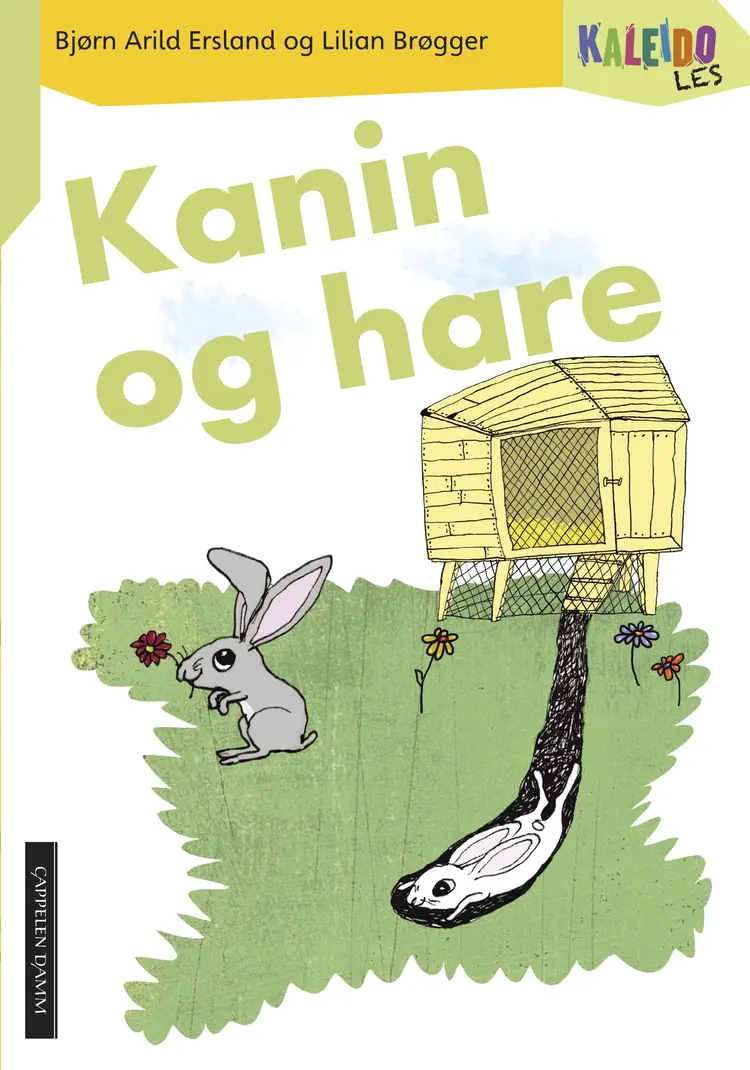 Omslag Kaleido Les Nivå 3 Kanin og hare av Bjørn Arild Ersland (Heftet)