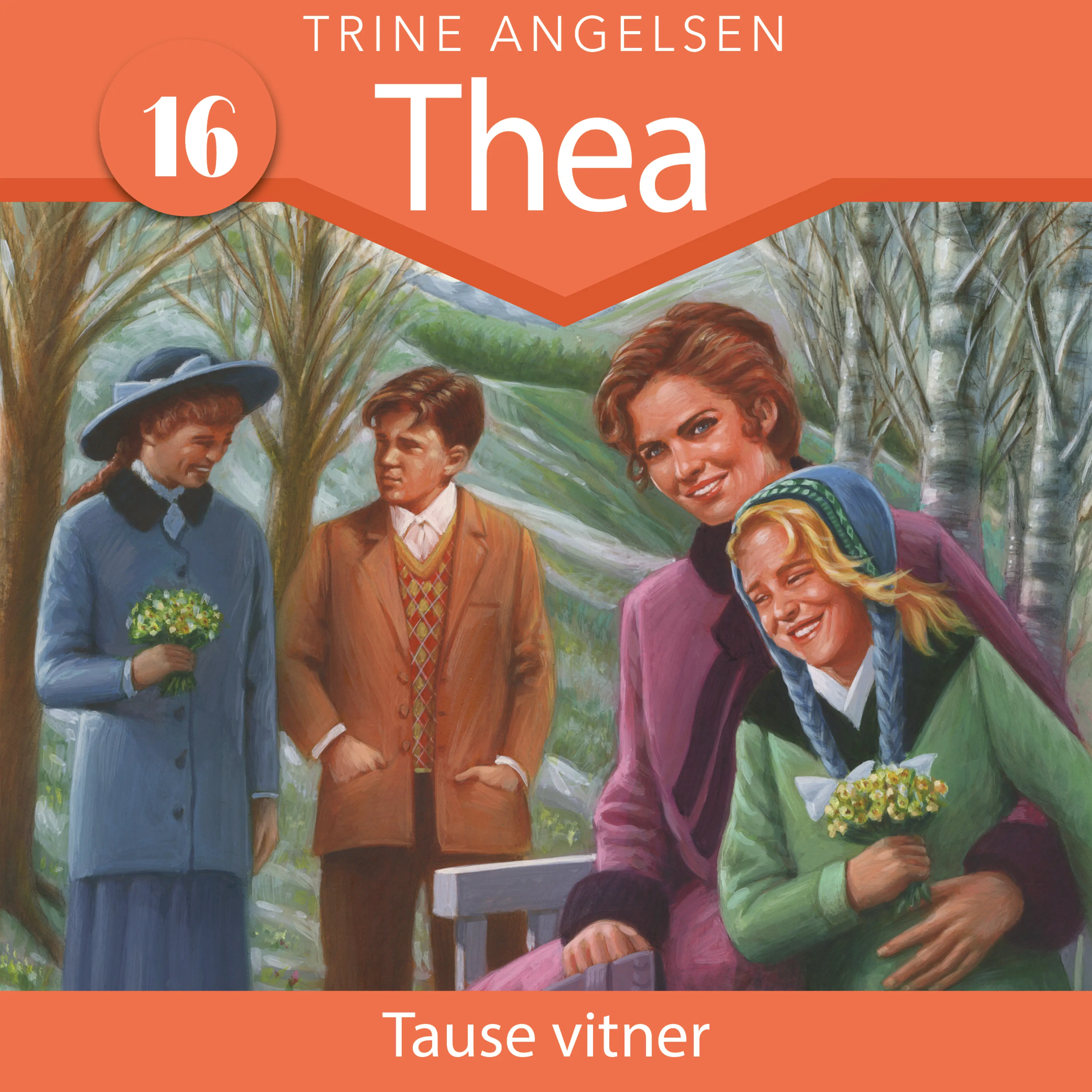 Omslag Tause vitner av Trine Angelsen (Lydbok)