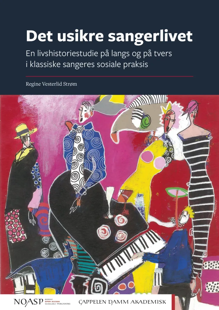 Omslag Det usikre sangerlivet av Regine Vesterlid Strøm (Heftet)