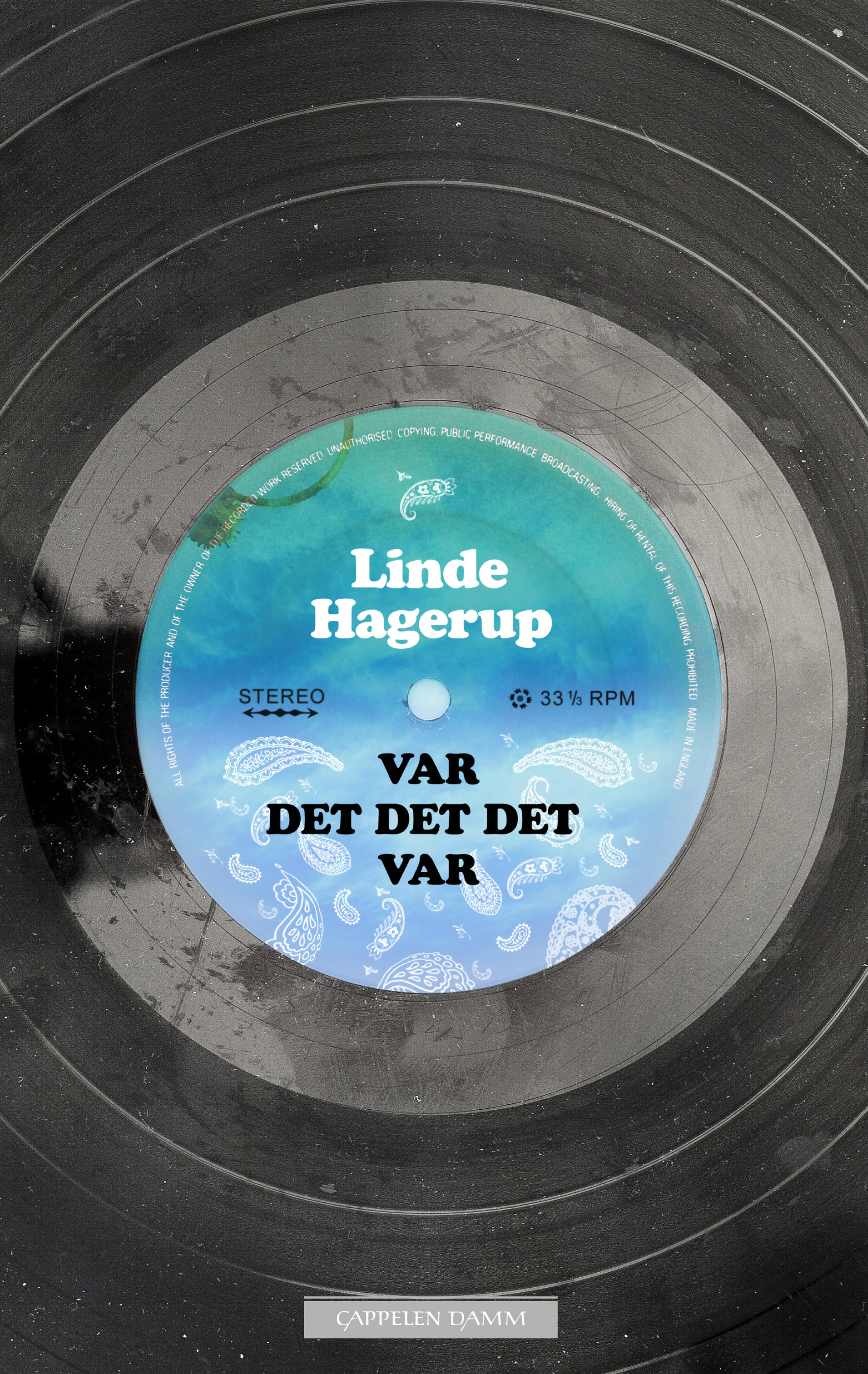 Omslag Var det det det var av Linde Hagerup (Innbundet)