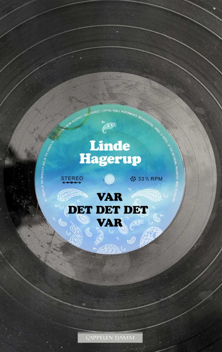 Omslag Var det det det var av Linde Hagerup (Innbundet)