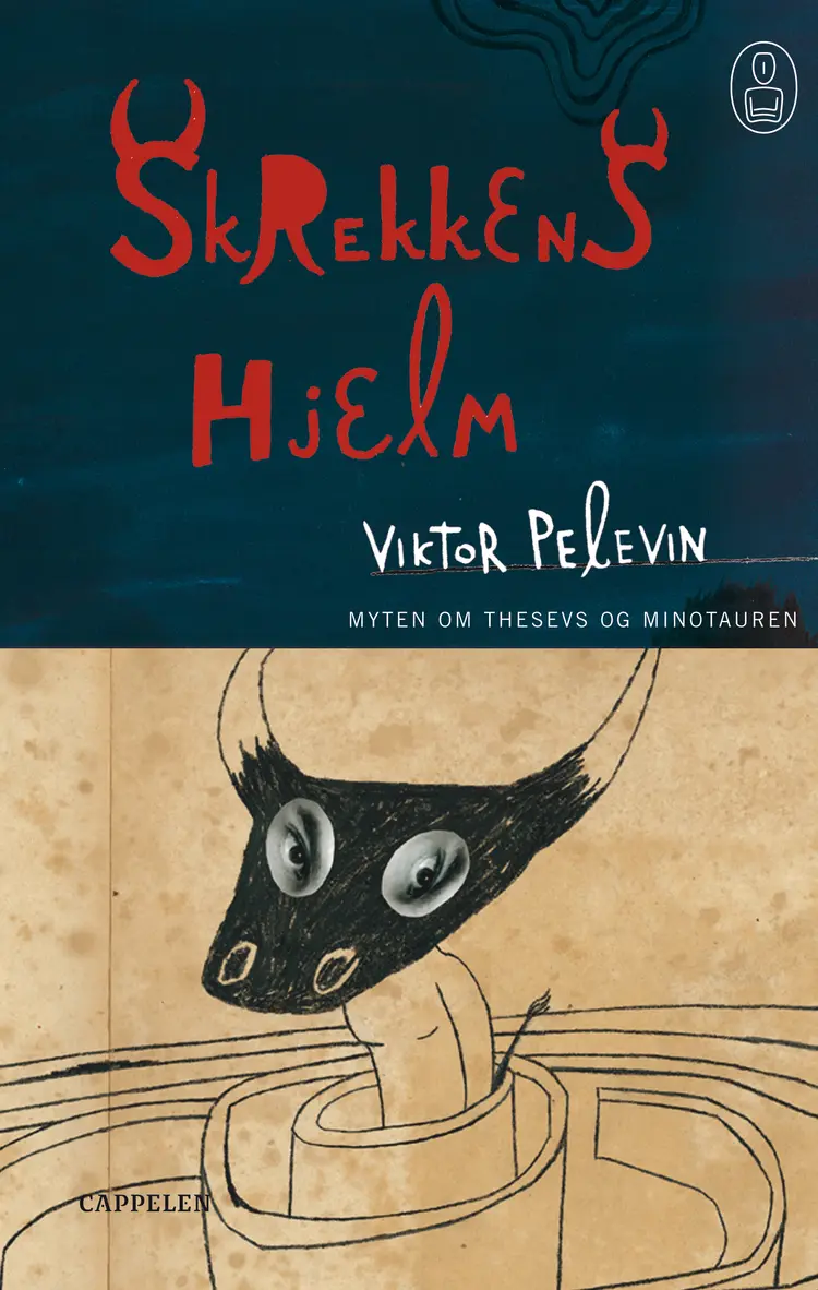Omslag Skrekkens hjelm av Viktor Pelevin (Innbundet)