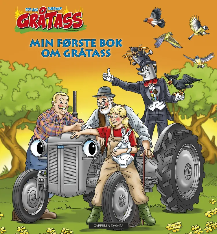 Omslag Min første bok om Gråtass av Morten Myklebust (Innbundet)