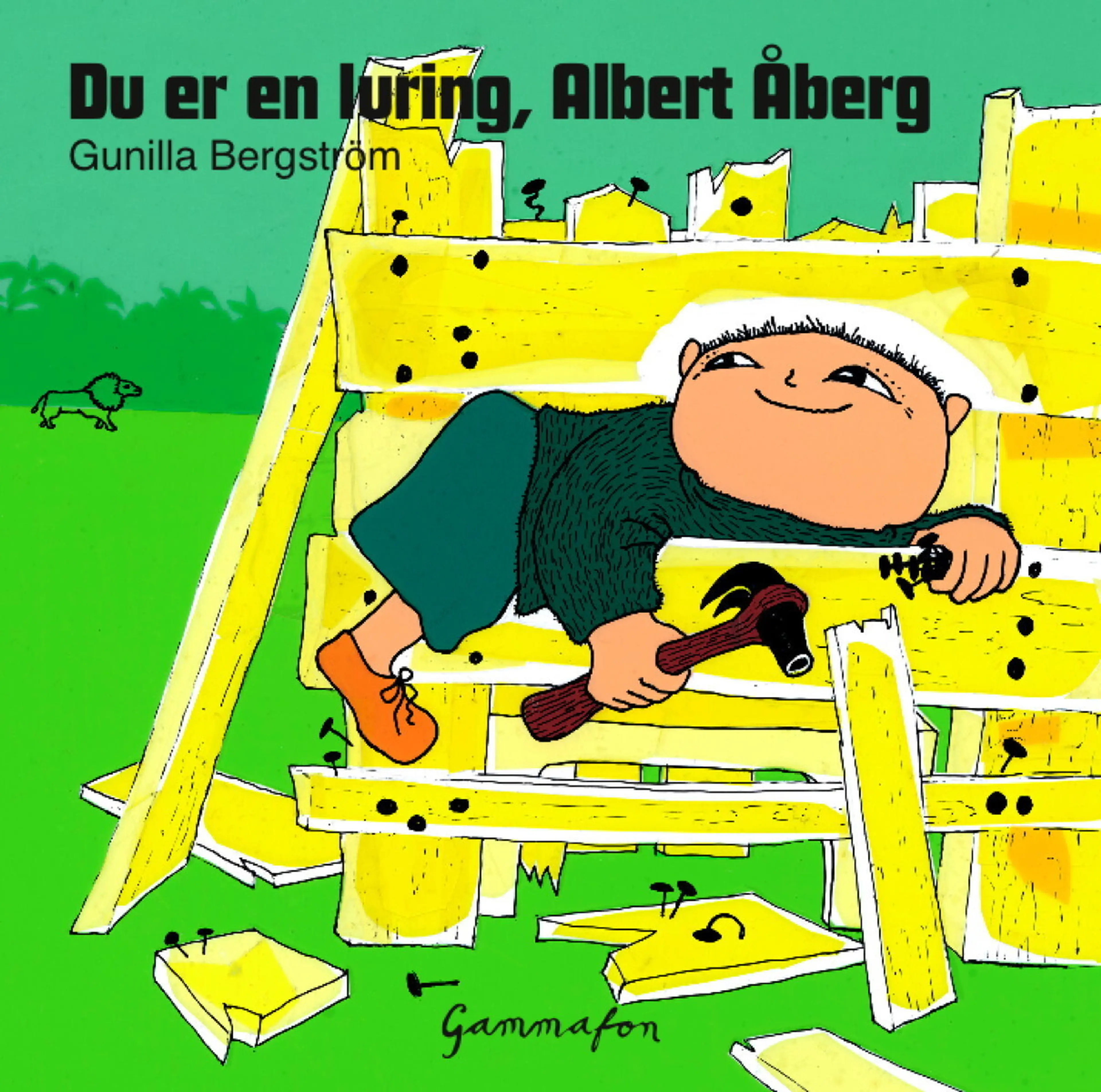 Omslag Du er en luring, Albert Åberg av Gunilla Bergström (Lydbok)