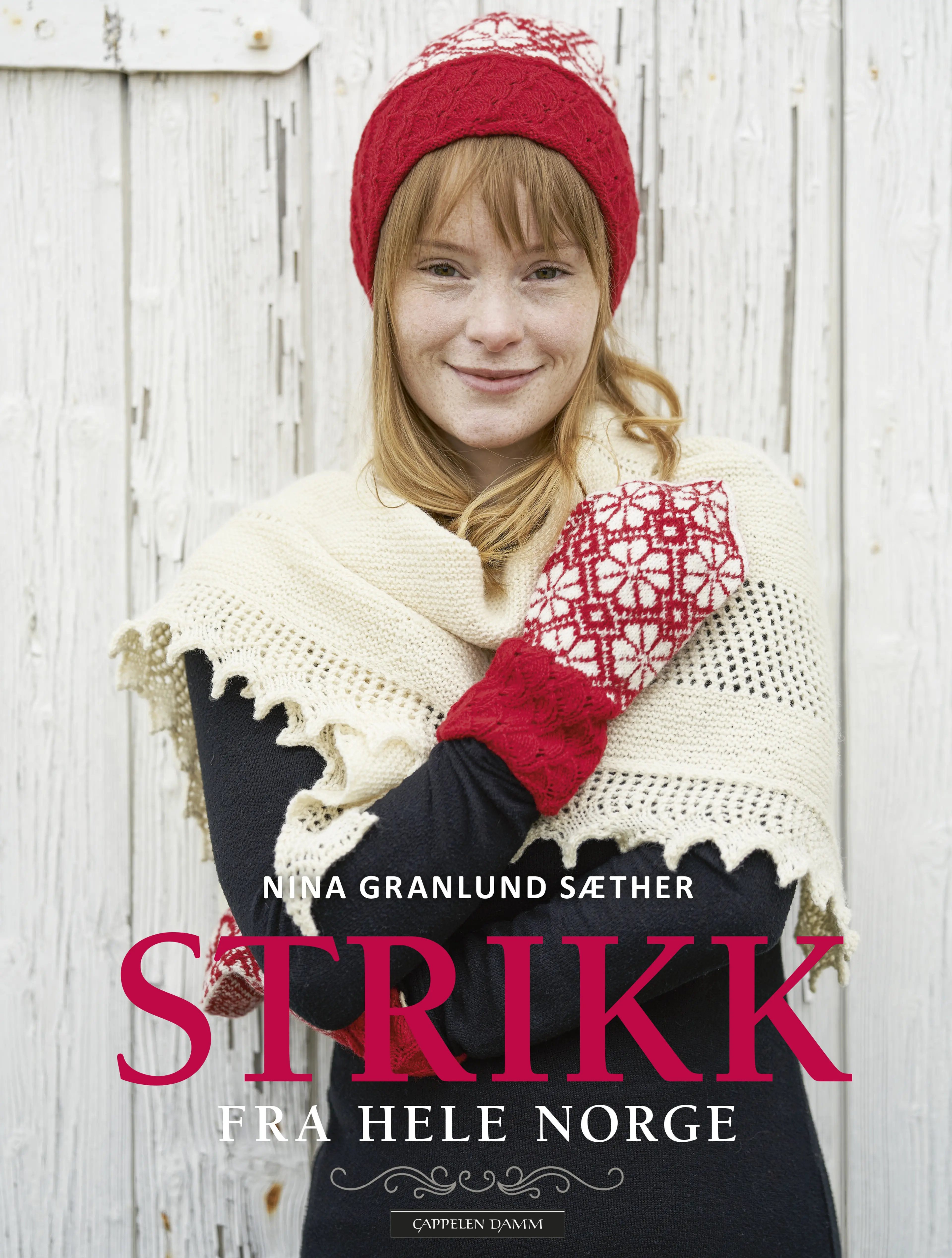 Omslag Strikk fra hele Norge av Nina Granlund Sæther (Innbundet)