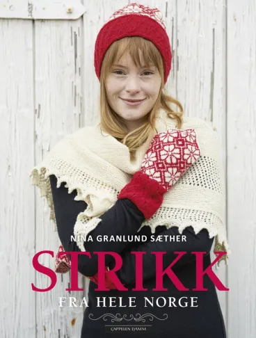 Omslag Strikk fra hele Norge av Nina Granlund Sæther (Innbundet)
