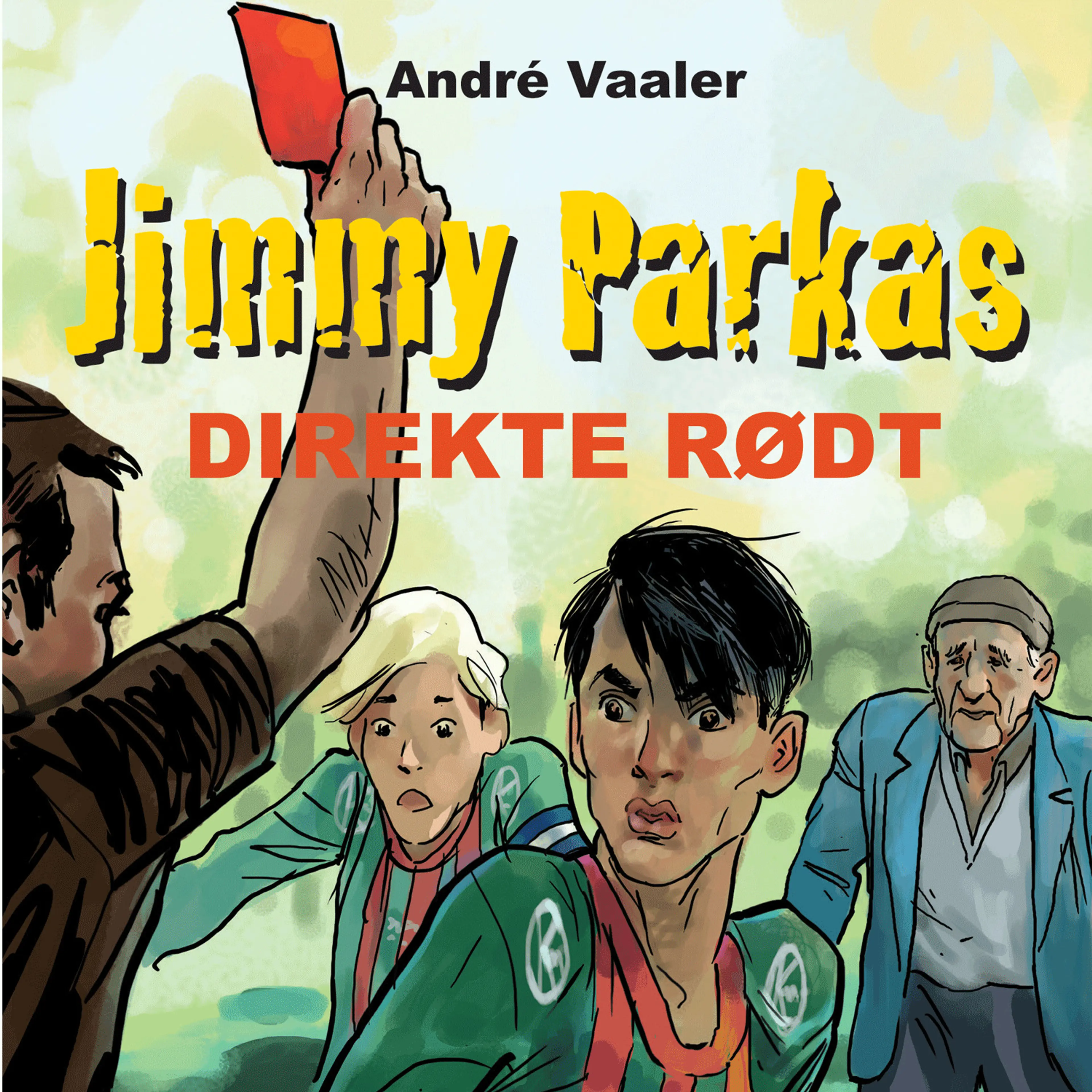 Omslag Direkte rødt av André Vaaler (Lydbok)