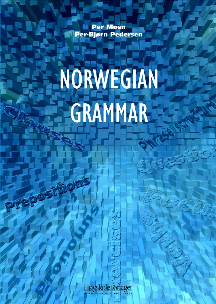 Omslag Norwegian grammar av Per Moen og Per-Bjørn Pedersen (Heftet)