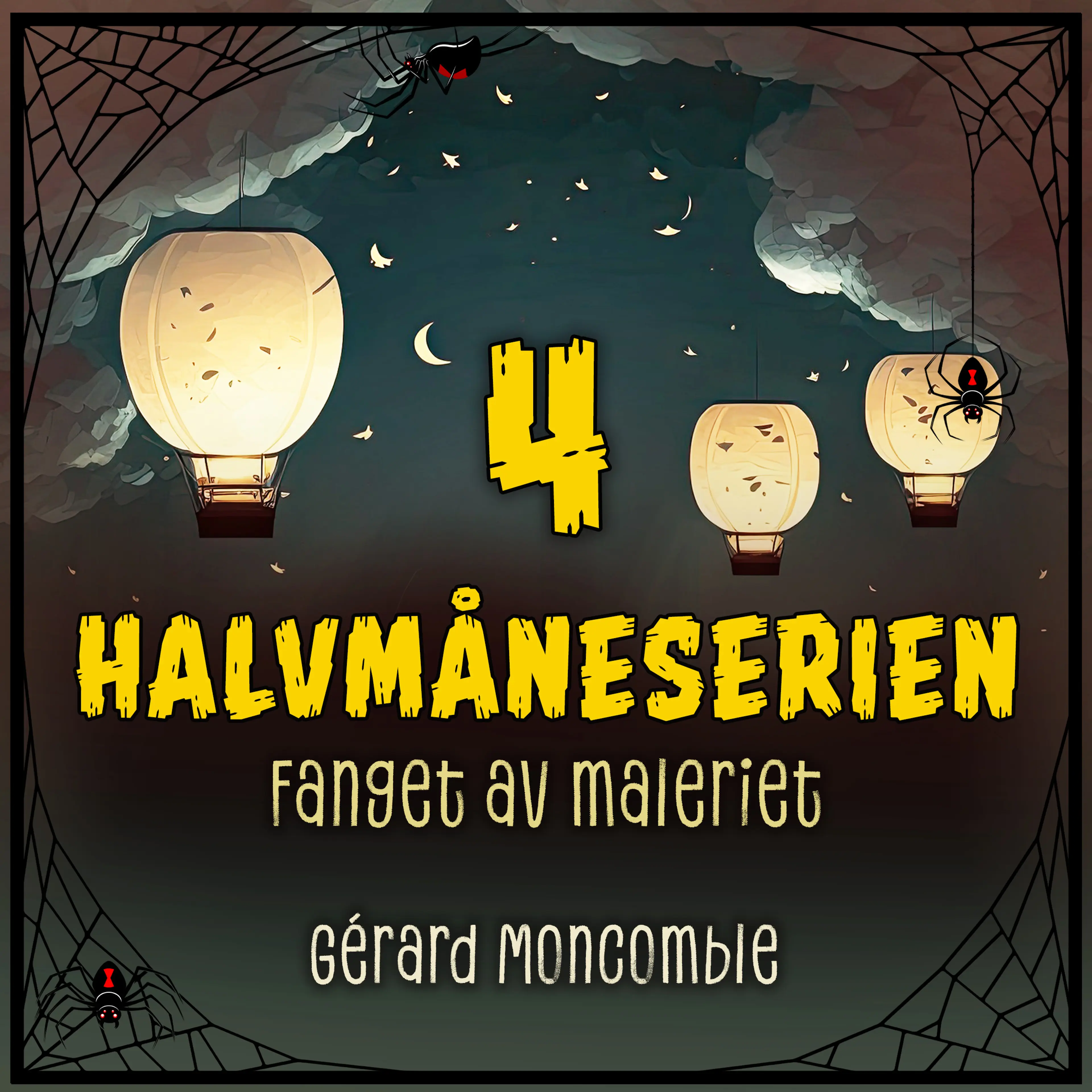 Omslag Fanget av maleriet av Gérard Moncomble (Lydbok)
