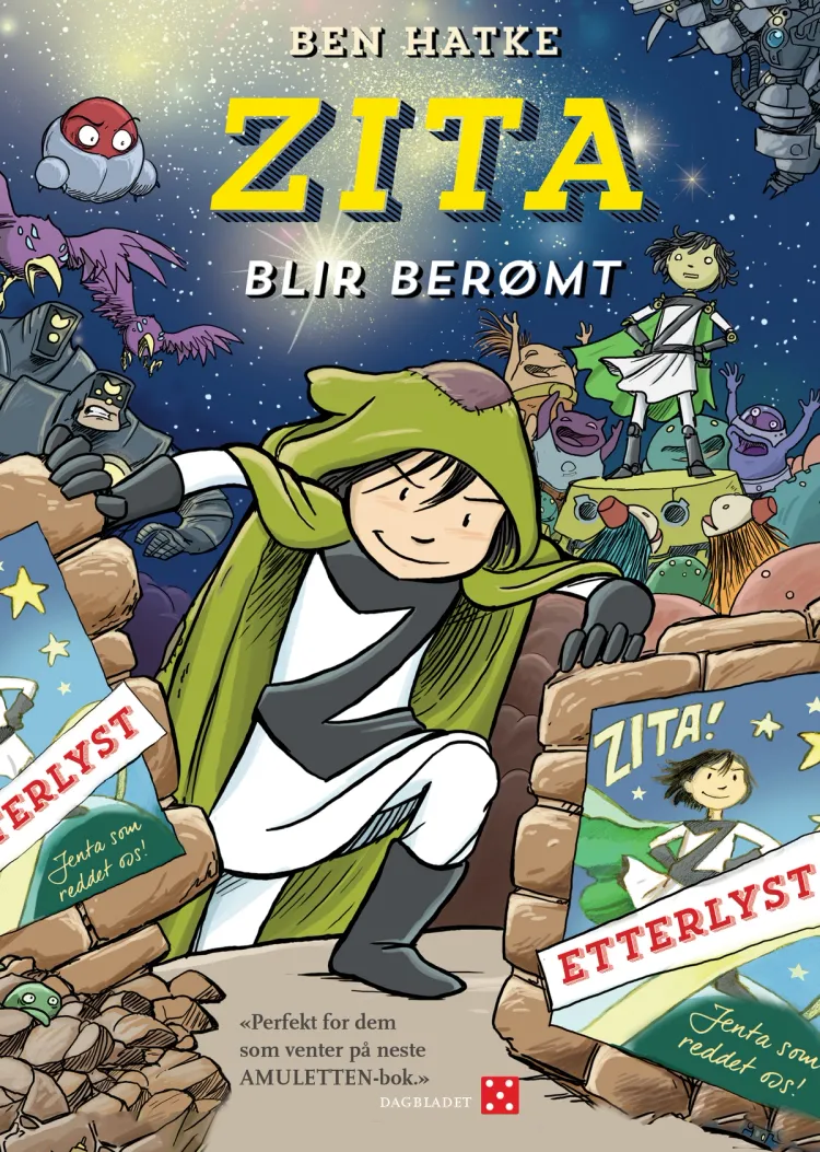 Omslag Zita 2: Zita blir berømt av Ben Hatke (Innbundet)