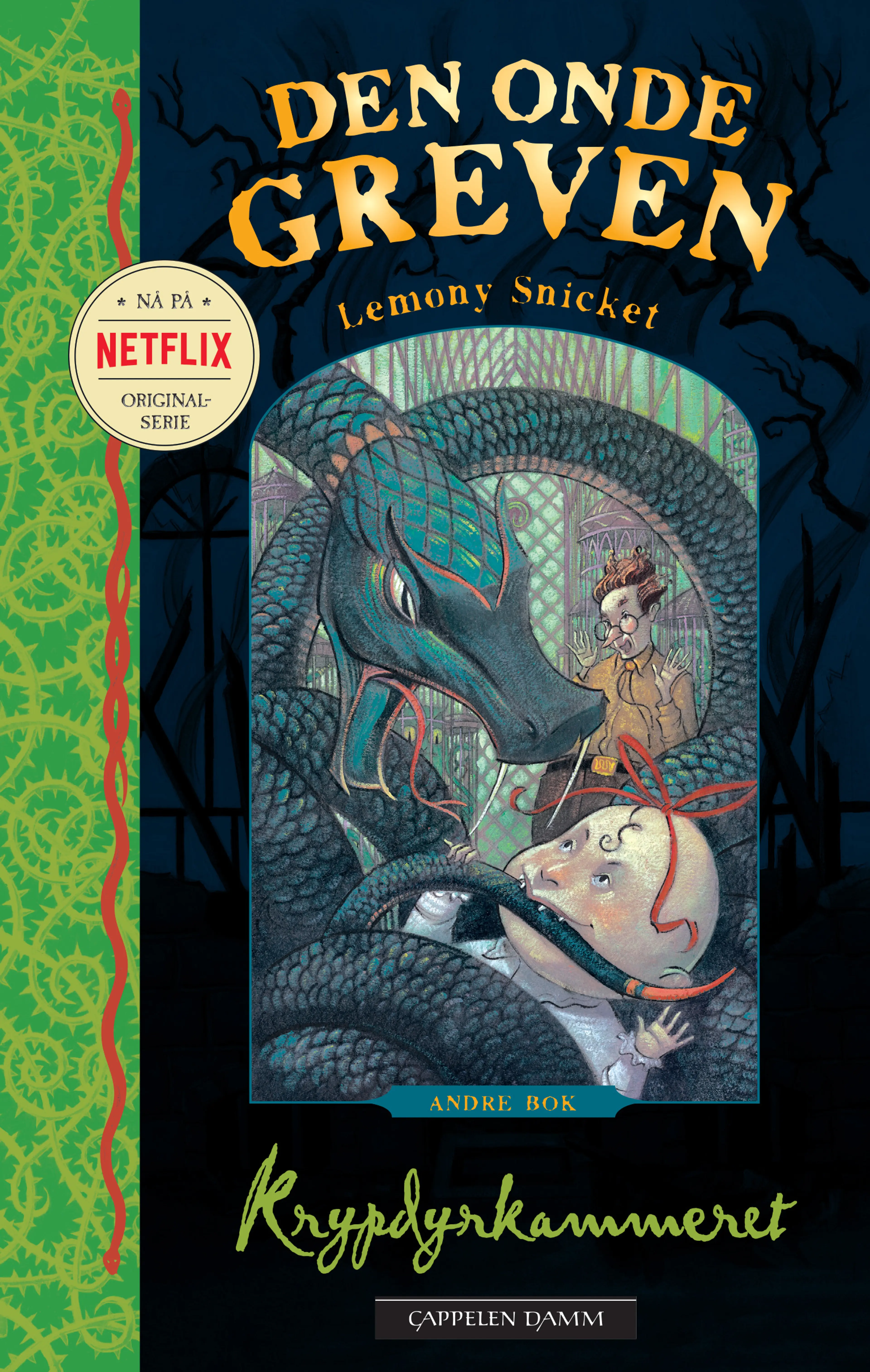 Omslag Krypdyrkammeret av Lemony Snicket (Ebok)