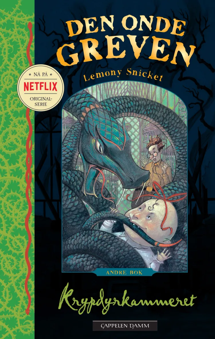 Omslag Krypdyrkammeret av Lemony Snicket (Ebok)