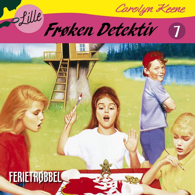 Omslag Lille Frøken Detektiv: Ferietrøbbel av Carolyn Keene (Lydbok)