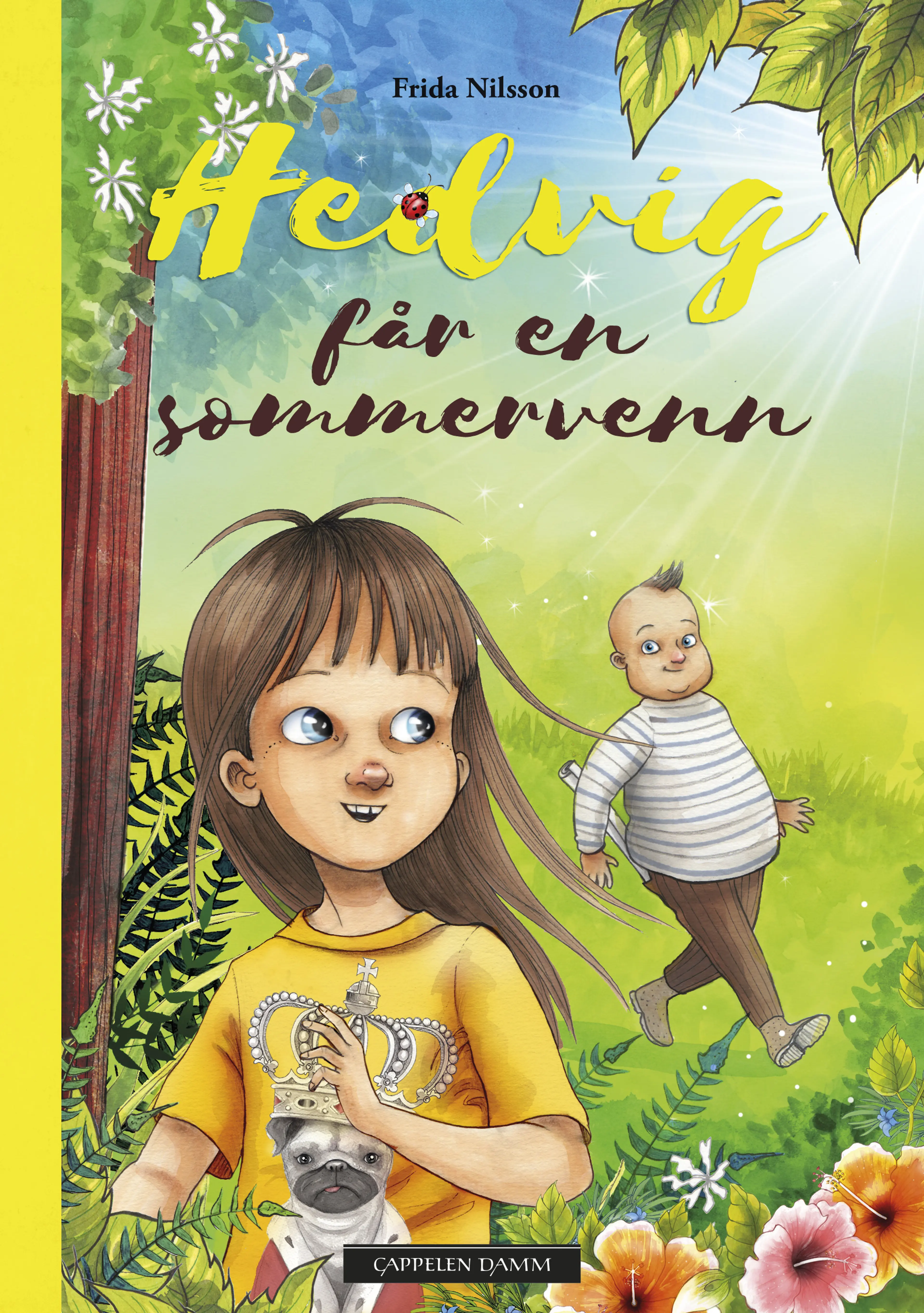 Omslag Hedvig får en sommervenn av Frida Nilsson (Innbundet)