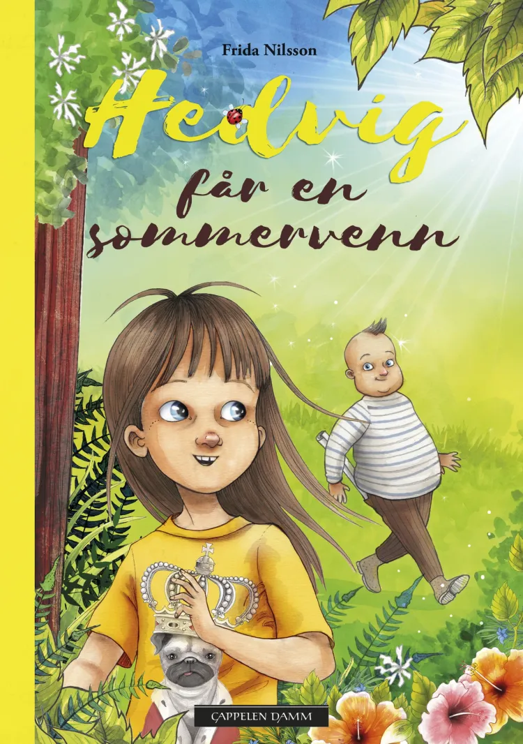 Omslag Hedvig får en sommervenn av Frida Nilsson (Innbundet)
