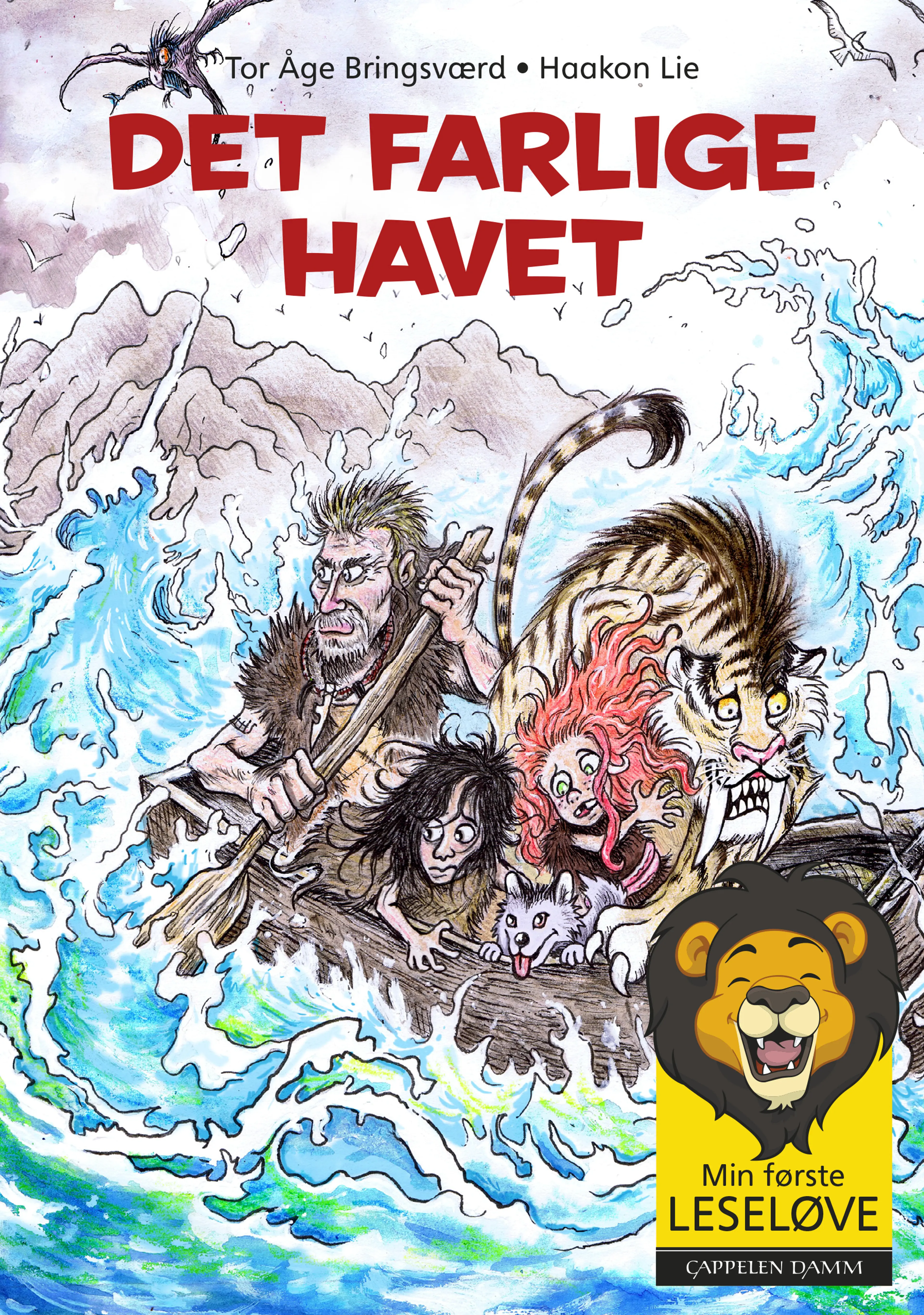 Omslag Min første leseløve - Det farlige havet av Tor Åge Bringsværd og Haakon Lie (Ebok)