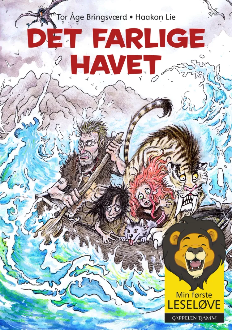 Omslag Min første leseløve - Det farlige havet av Tor Åge Bringsværd og Haakon Lie (Ebok)