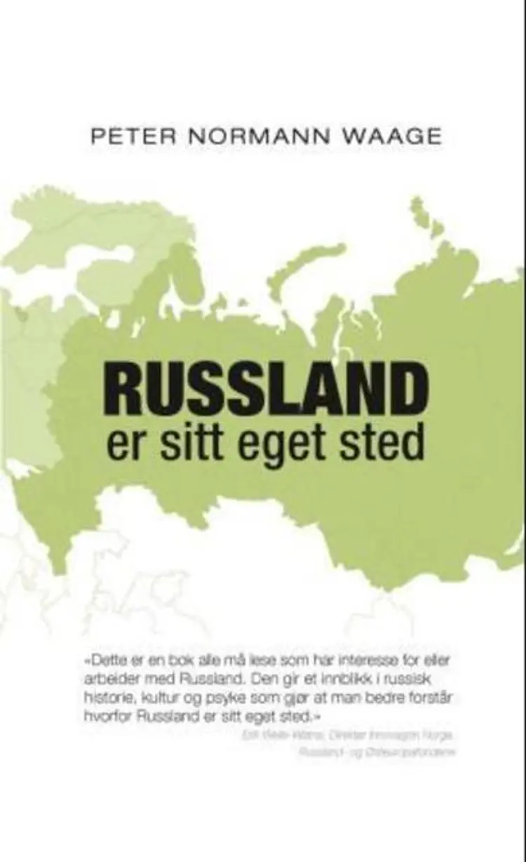 Omslag Russland er sitt eget sted av Peter Normann Waage (Ebok)