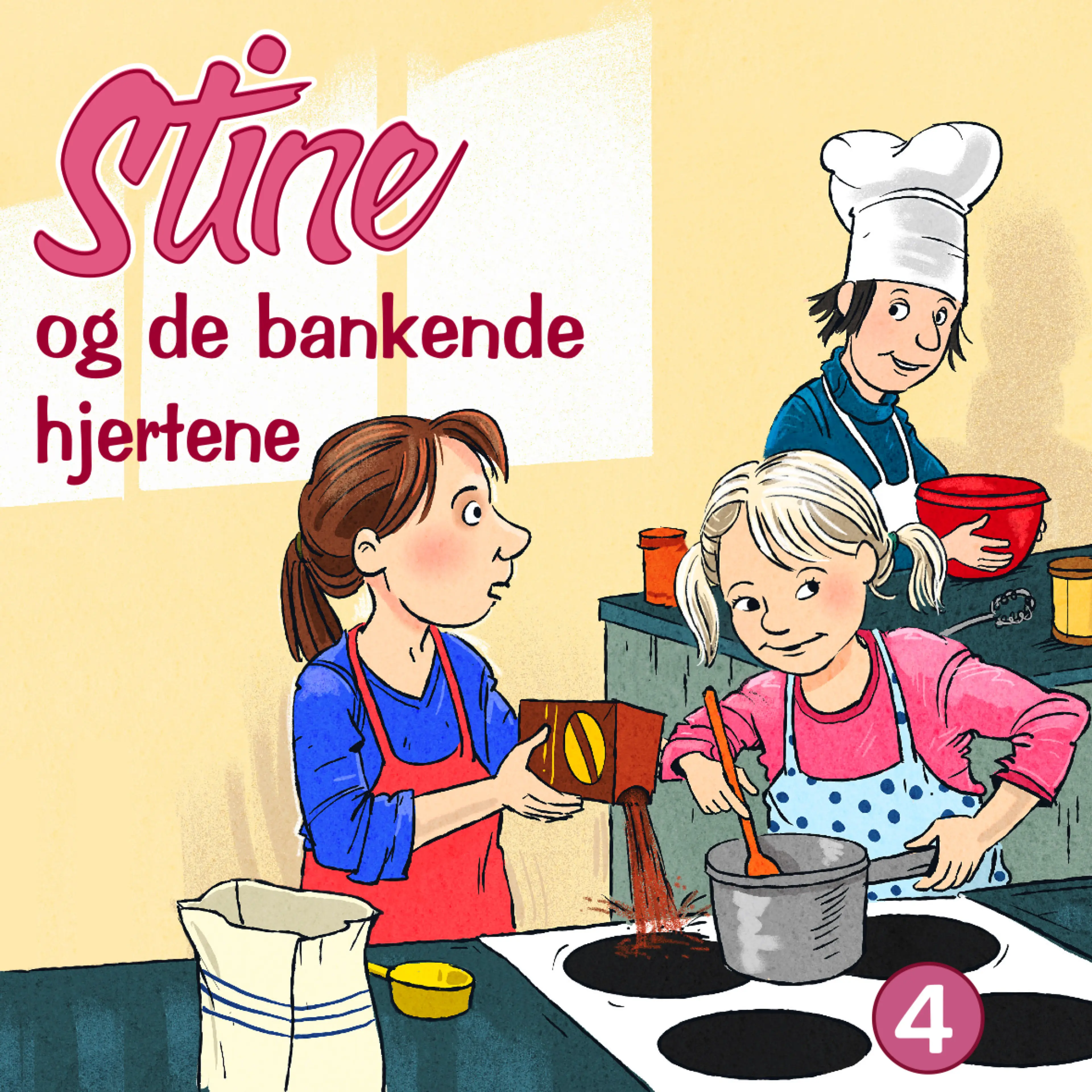 Omslag Stine og de bankende hjertene av Tania Kjeldset (Lydbok)