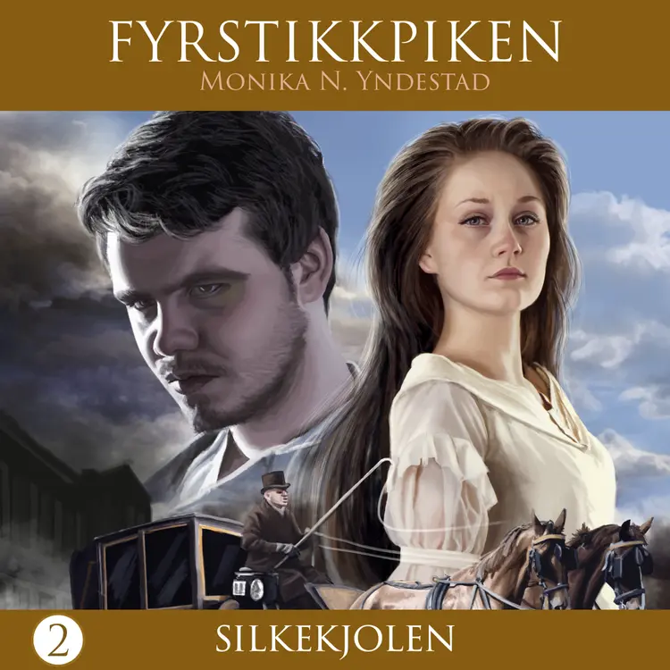 Omslag Silkekjolen av Monika N. Yndestad (Lydbok)