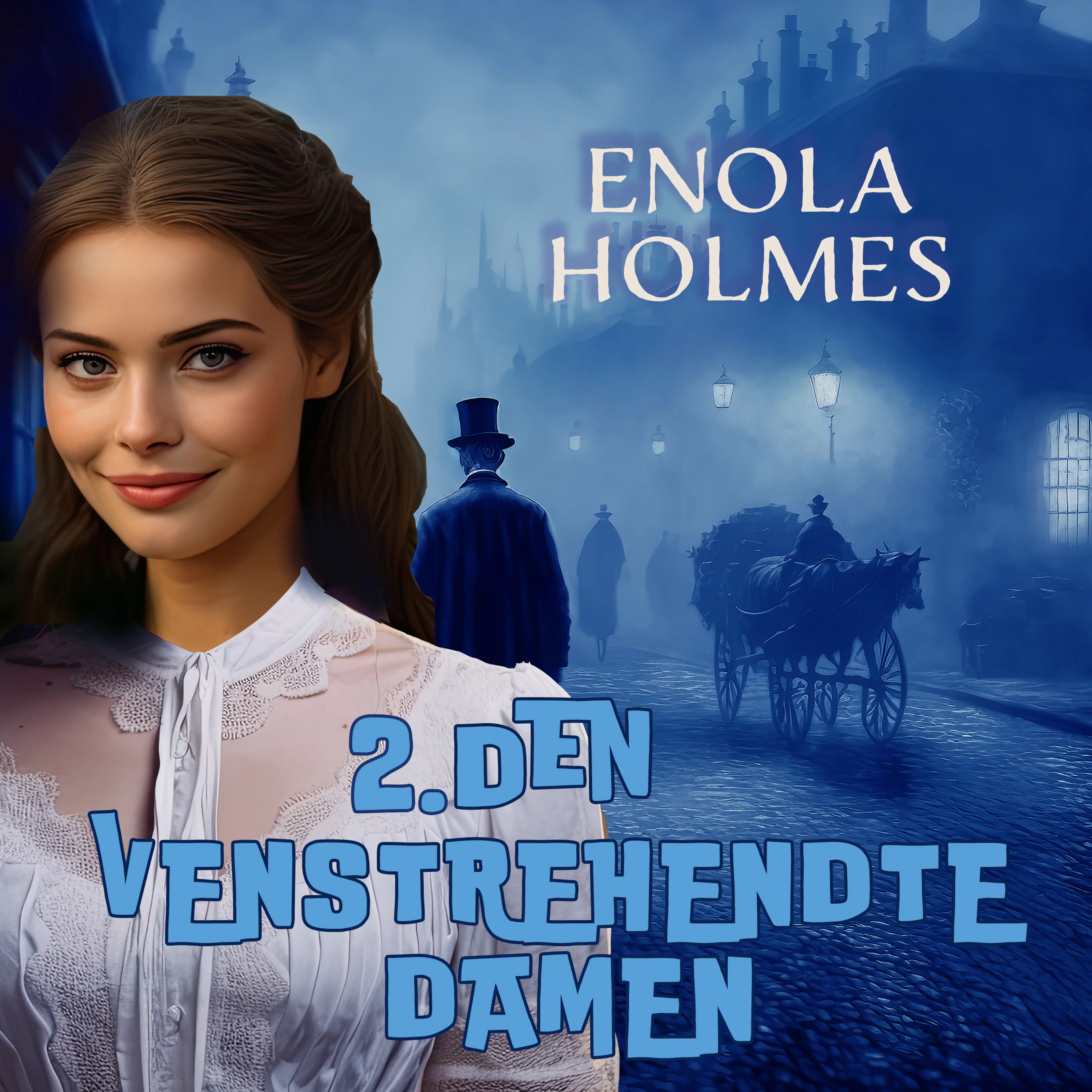 Omslag Enola Holmes - Den venstrehendte damen av Nancy Springer (Lydbok)