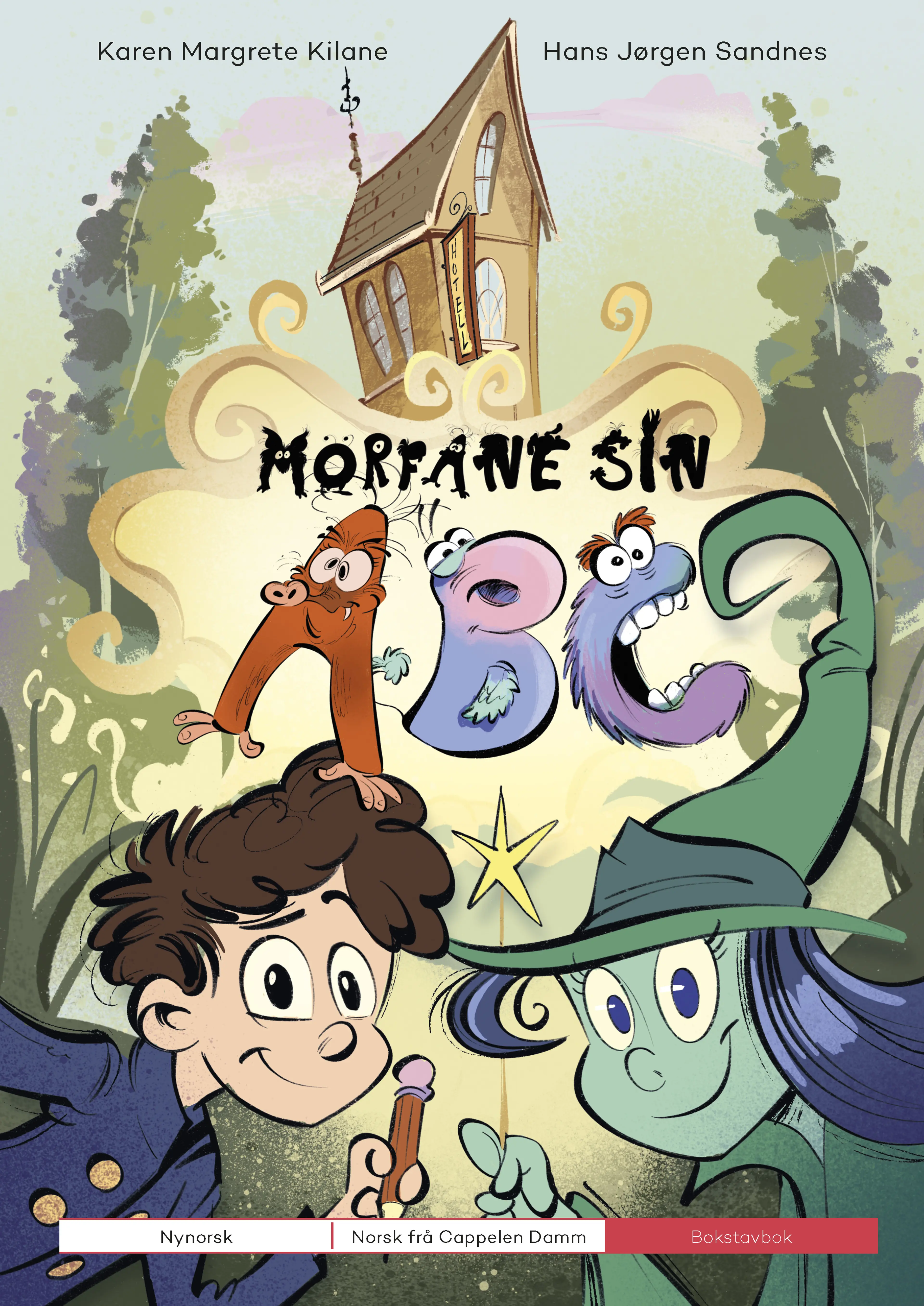 Omslag Morfane sin ABC Bokstavbok av Karen Kilane (Heftet)