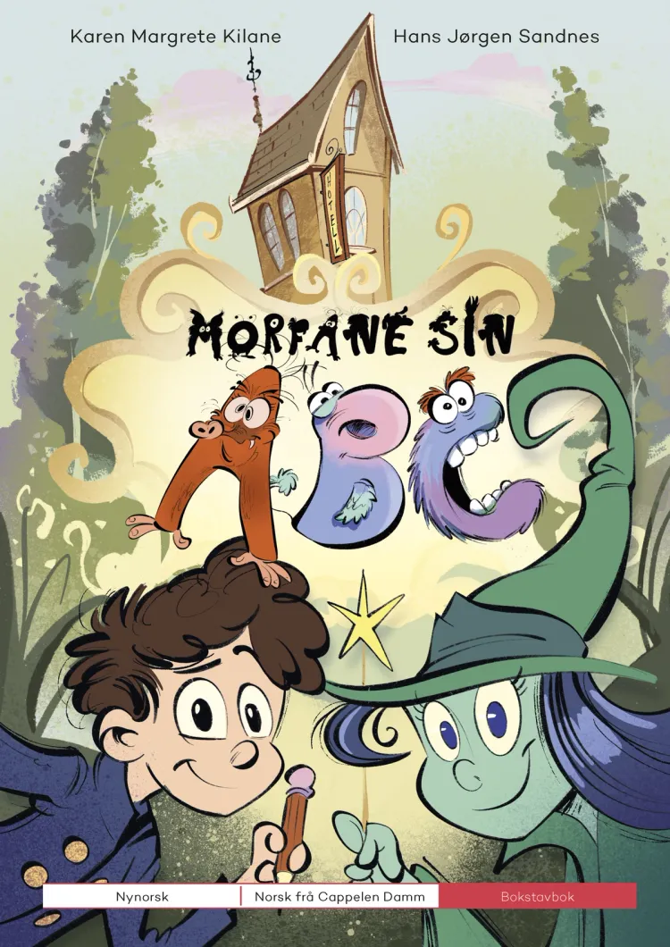 Omslag Morfane sin ABC Bokstavbok av Karen Kilane (Heftet)