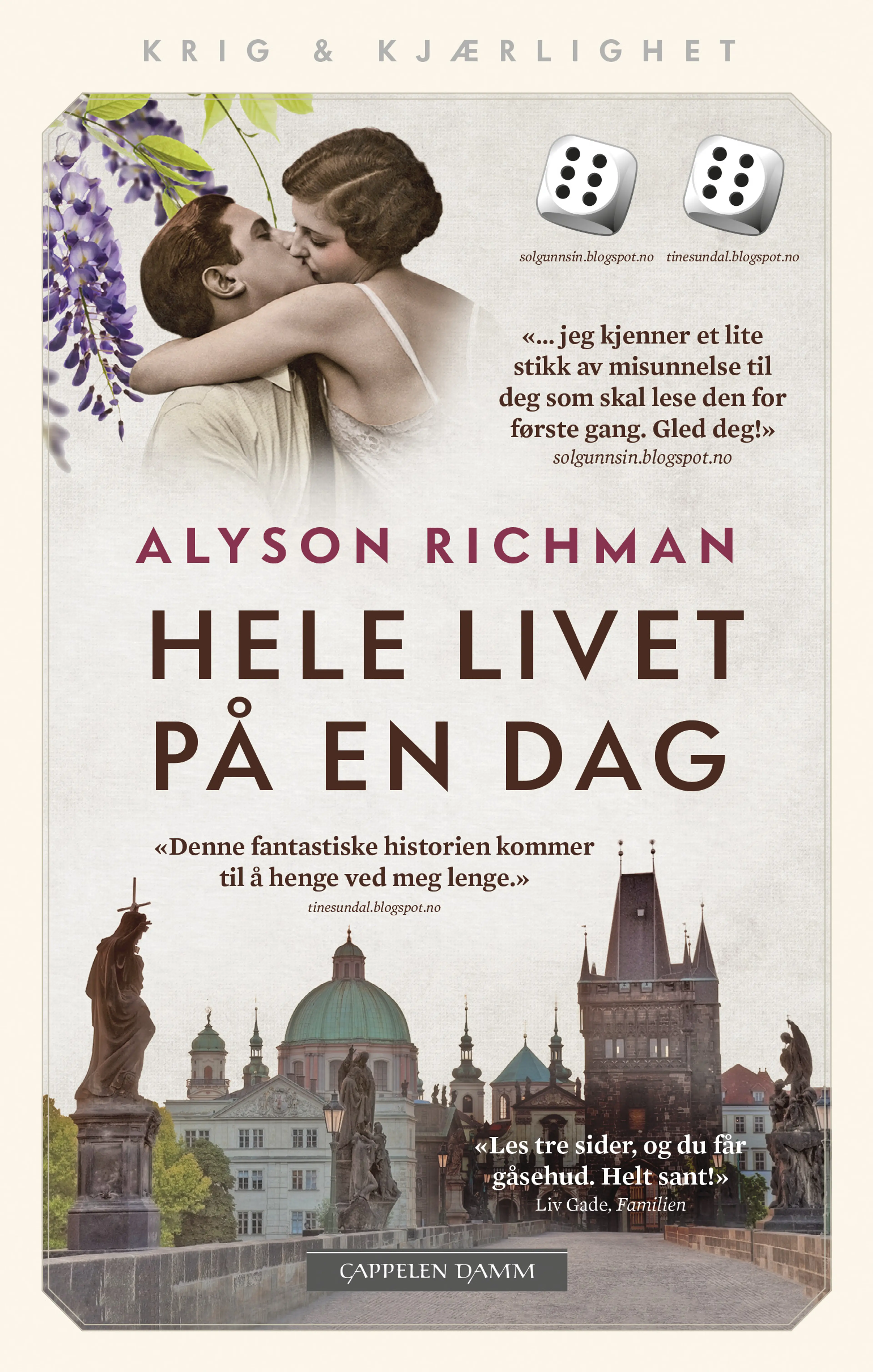Omslag Hele livet på en dag av Alyson Richman (Ebok)